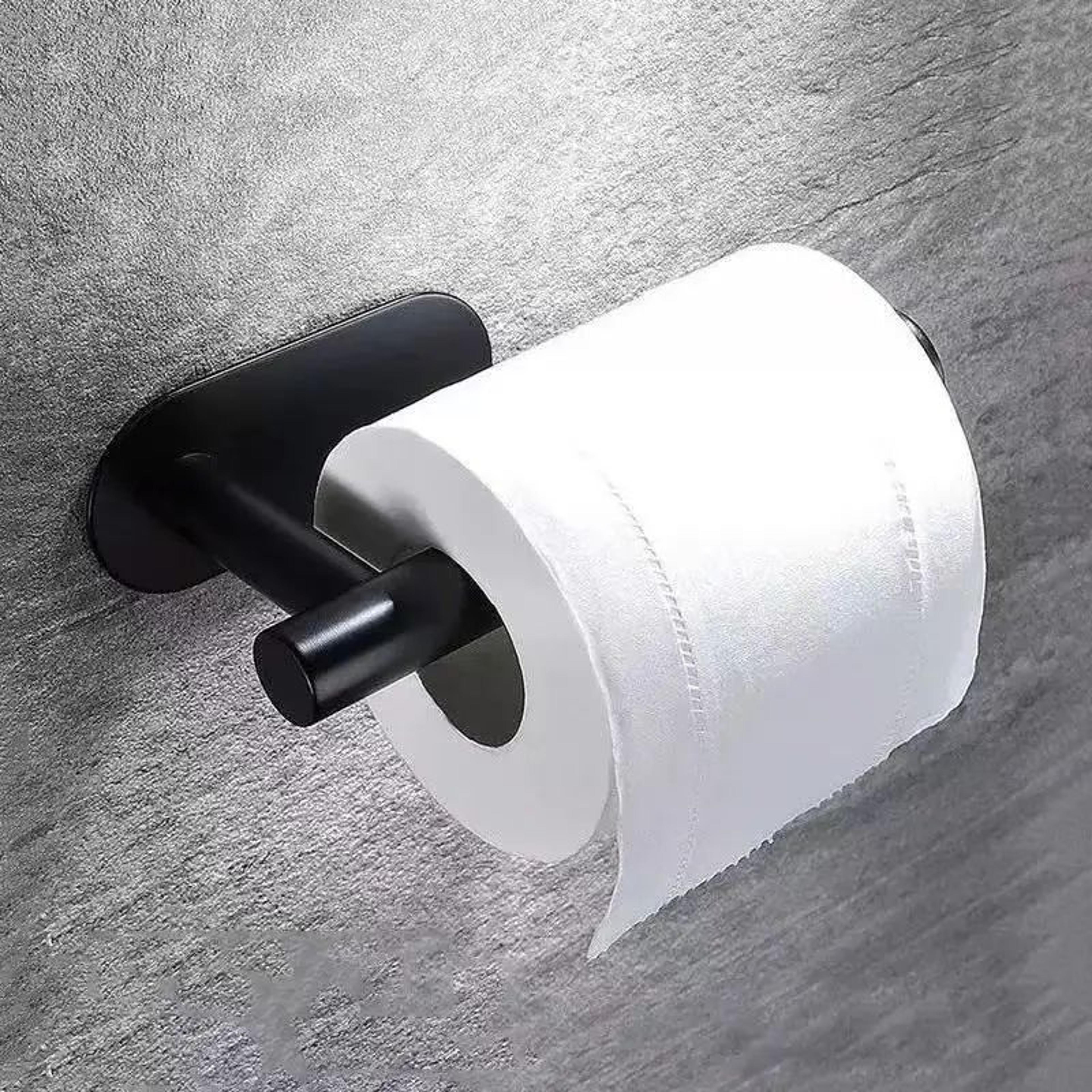 Self Adhesive Stainless Steel Toilet Paper And Towel Holder For Bathroom Kitchen 6