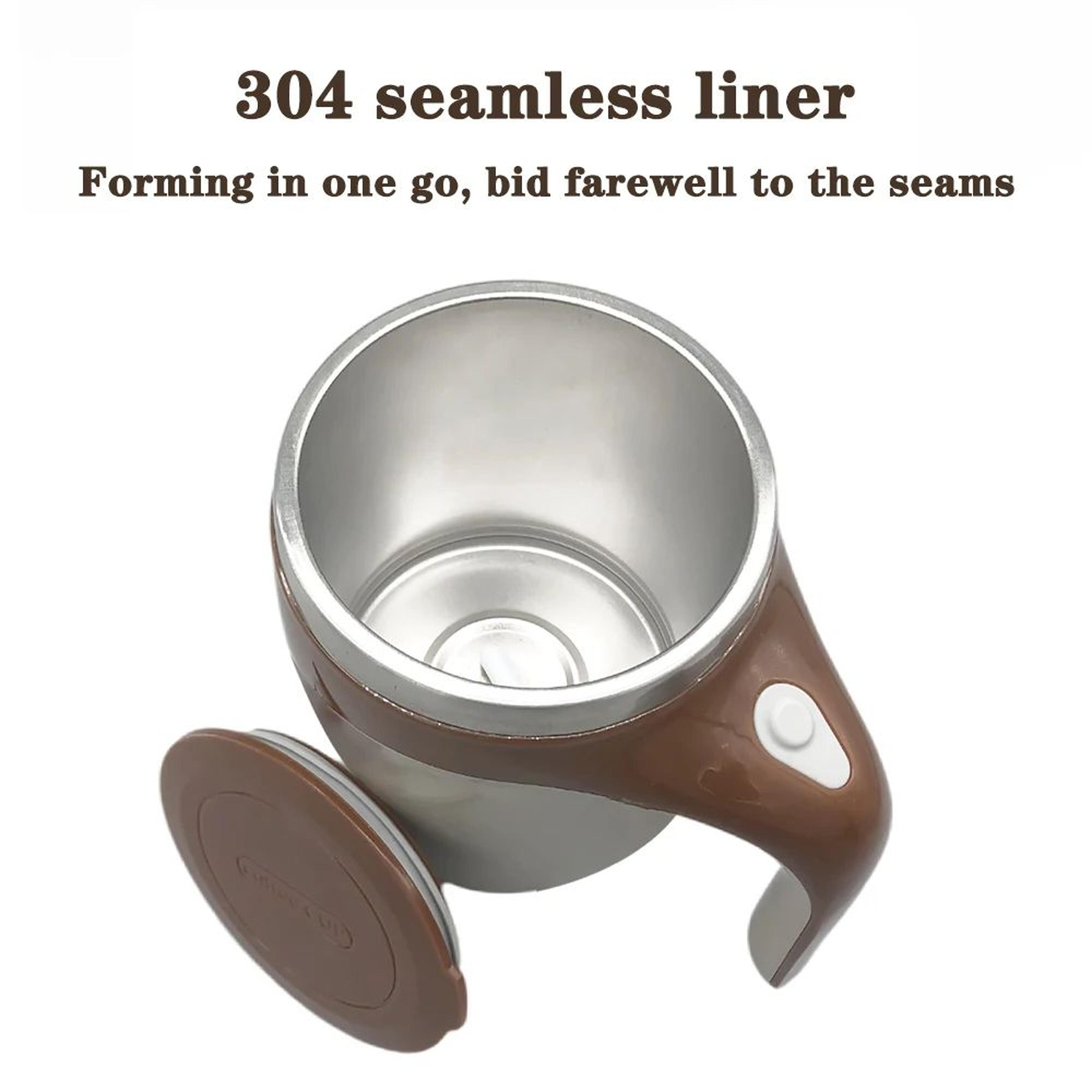 Automatic Magnetic Stirring Coffee Mug With 304 Stainless Steel 3