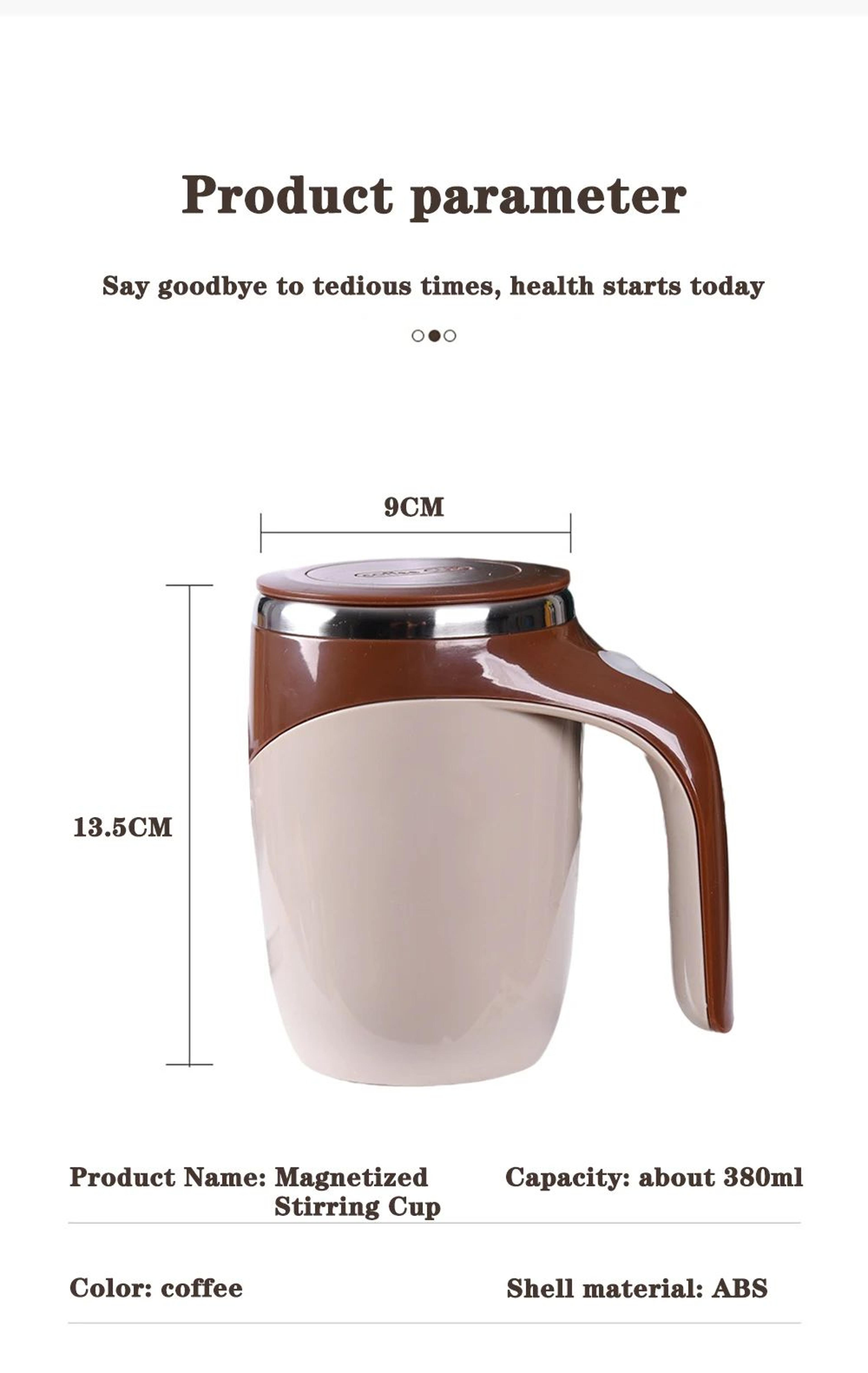Automatic Magnetic Stirring Coffee Mug With 304 Stainless Steel 16