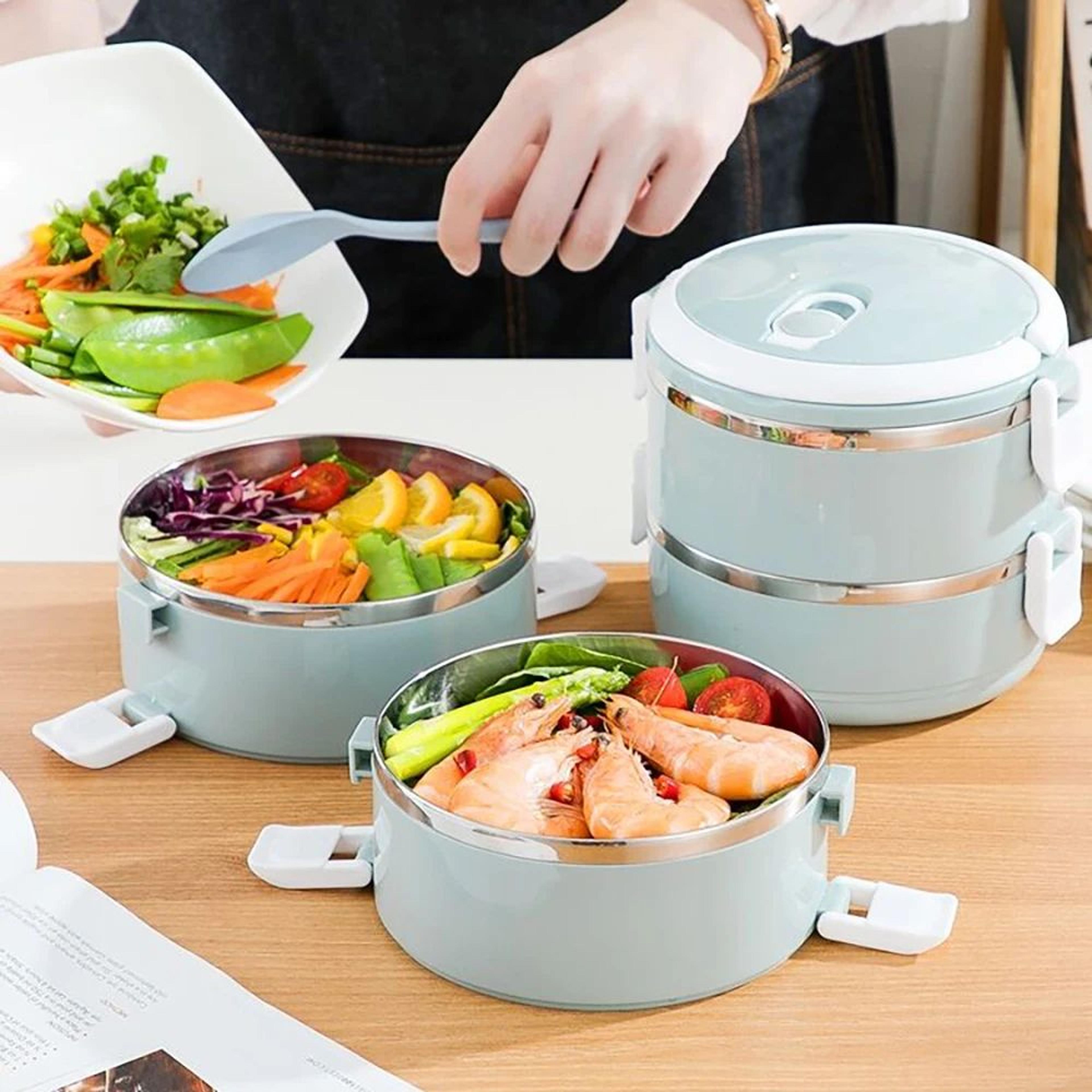 Portable Stainless Steel Thermal Lunch Box For Kids School Meals And Snacks 4