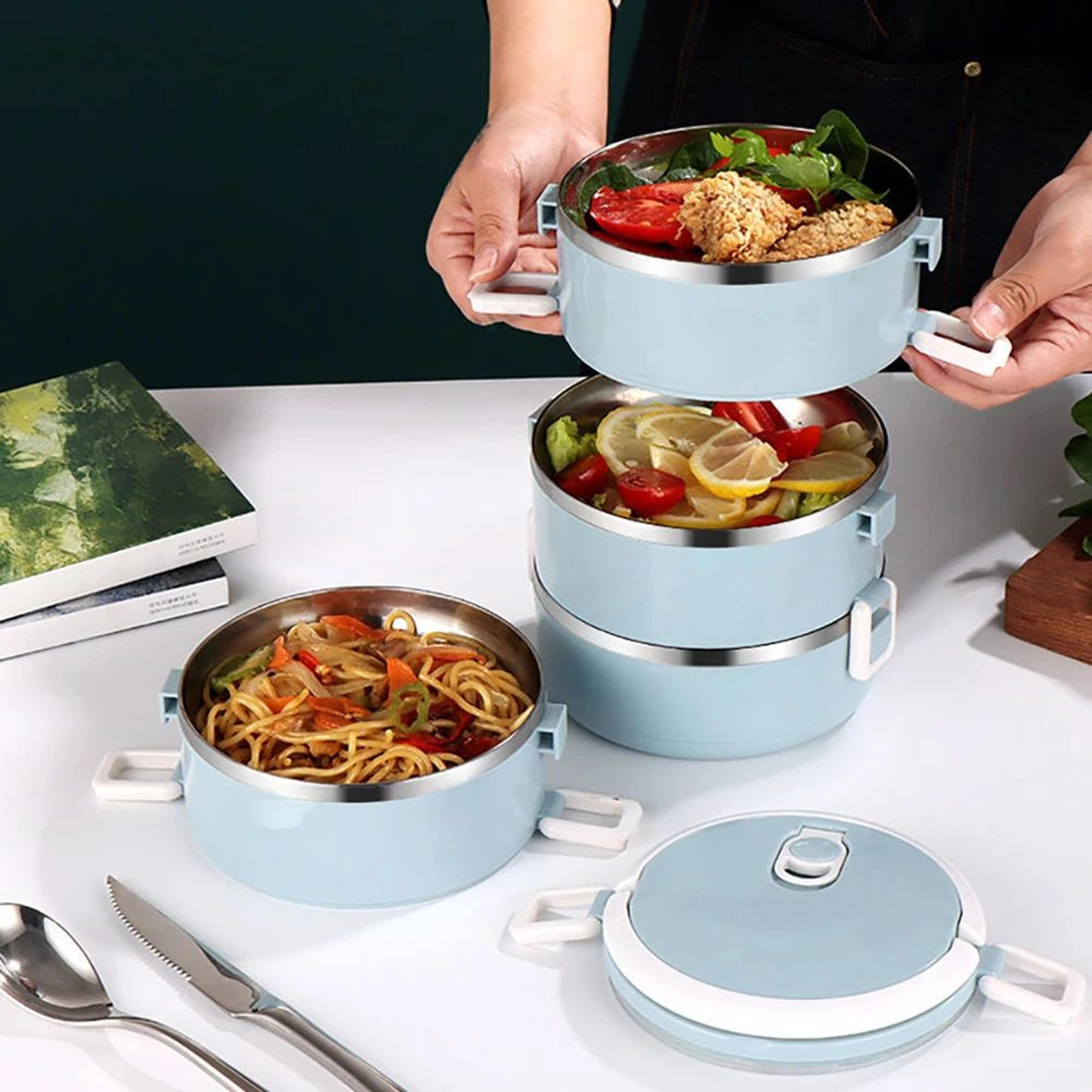 Portable Stainless Steel Thermal Lunch Box For Kids School Meals And Snacks 1