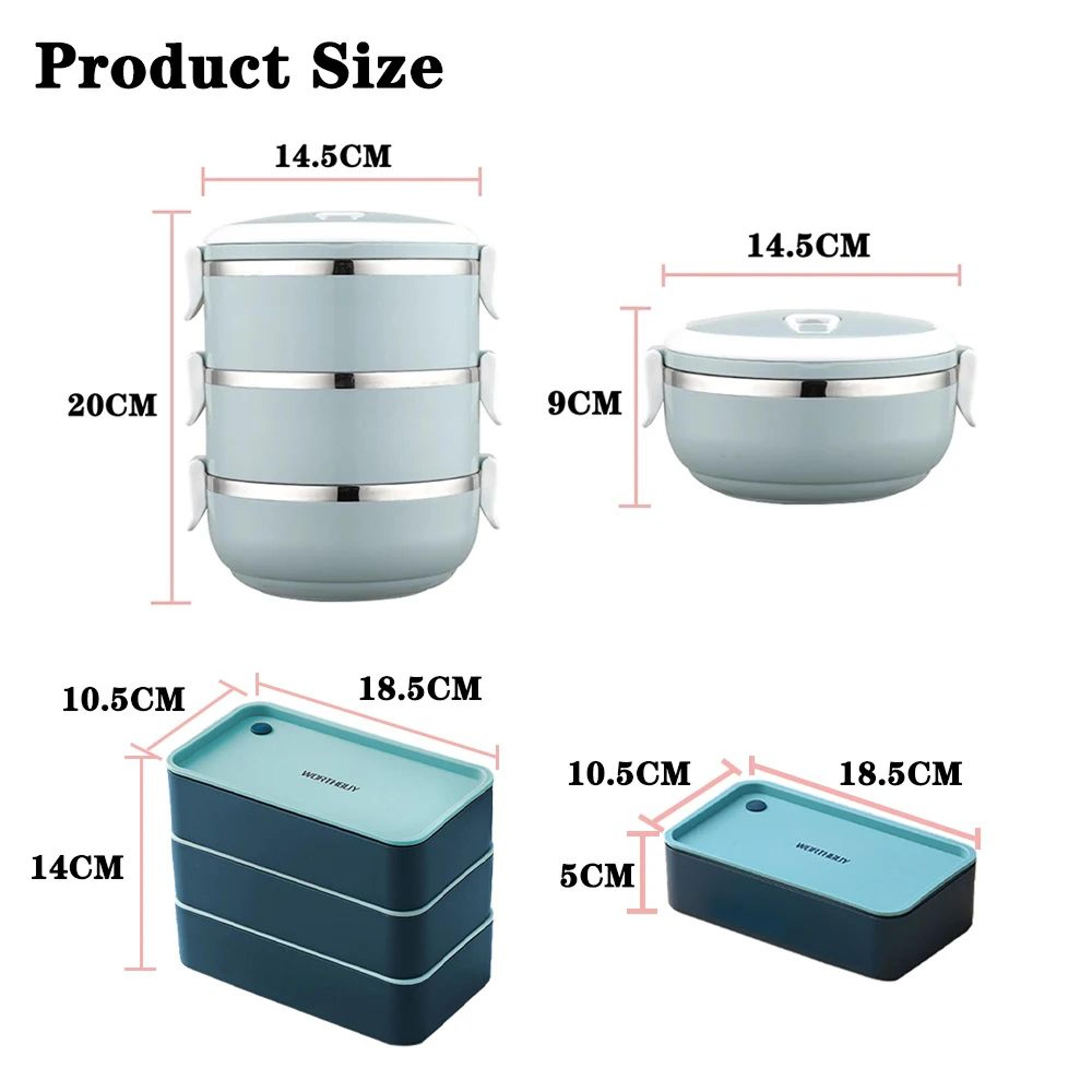 Portable Stainless Steel Thermal Lunch Box For Kids School Meals And Snacks 3