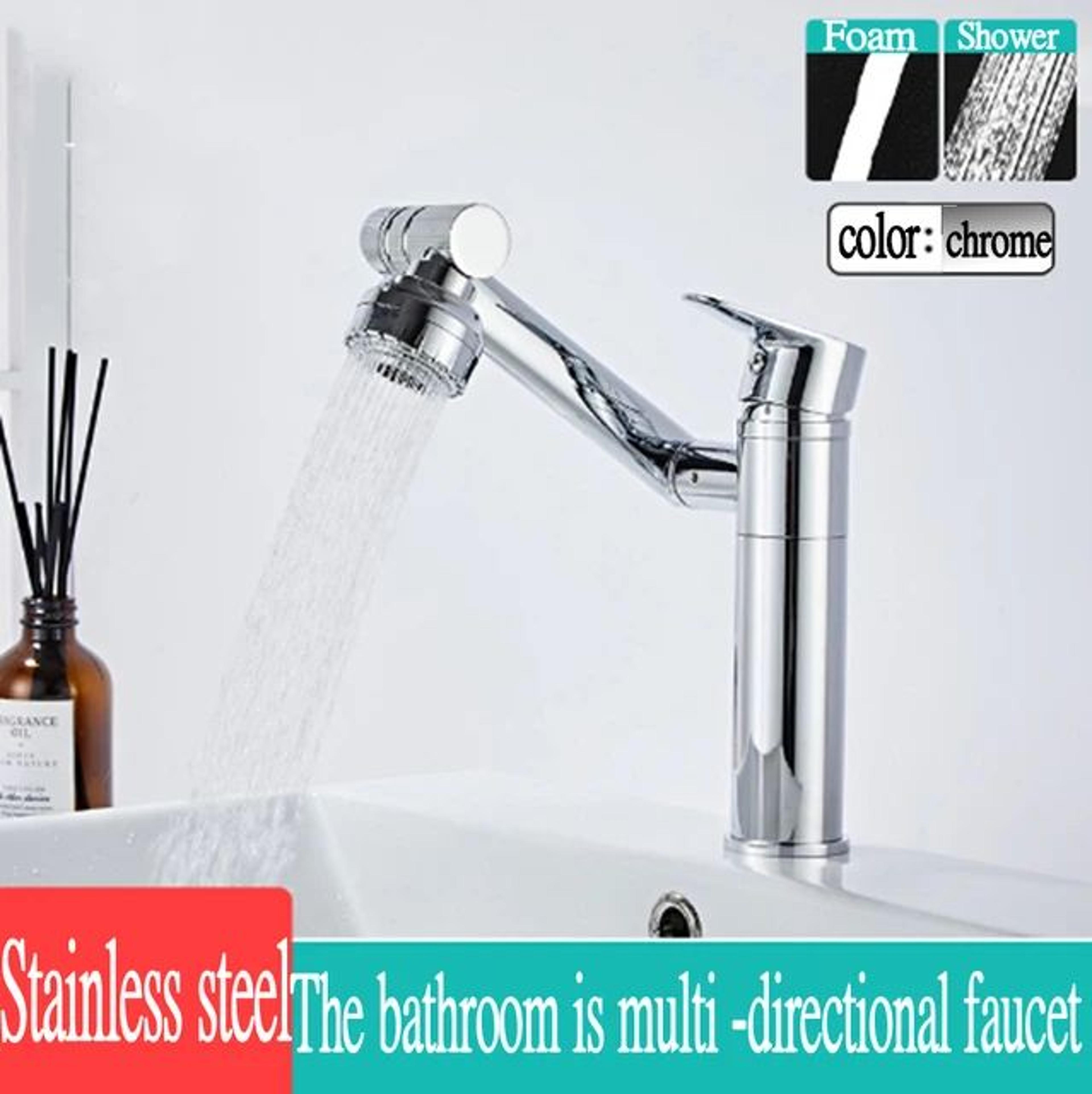 Modern Waterfall Bathroom Basin Faucet With Single Handle Mixer 6