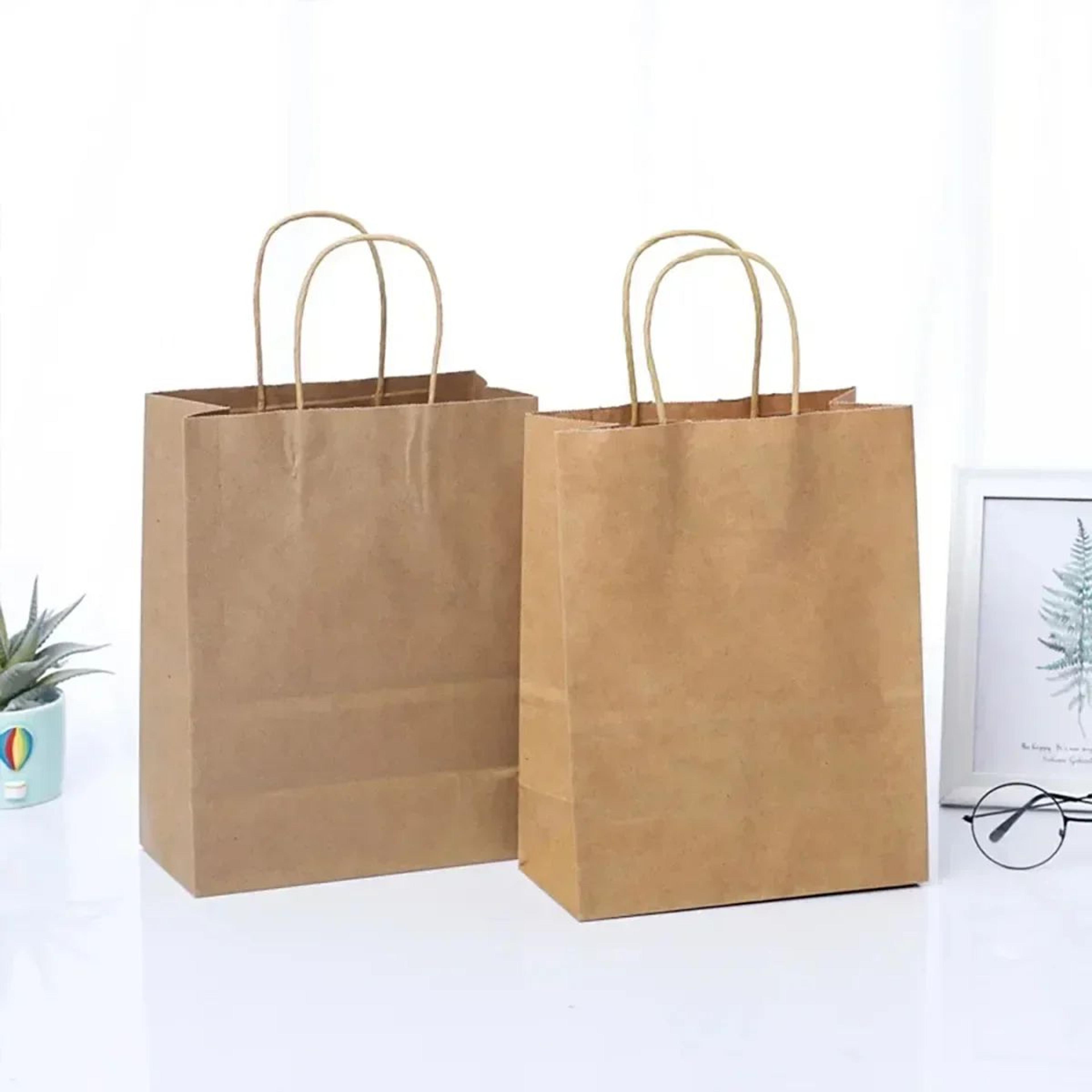 Kraft Paper Party Favor Bags For Birthday Gifts Candy And Shopping 5