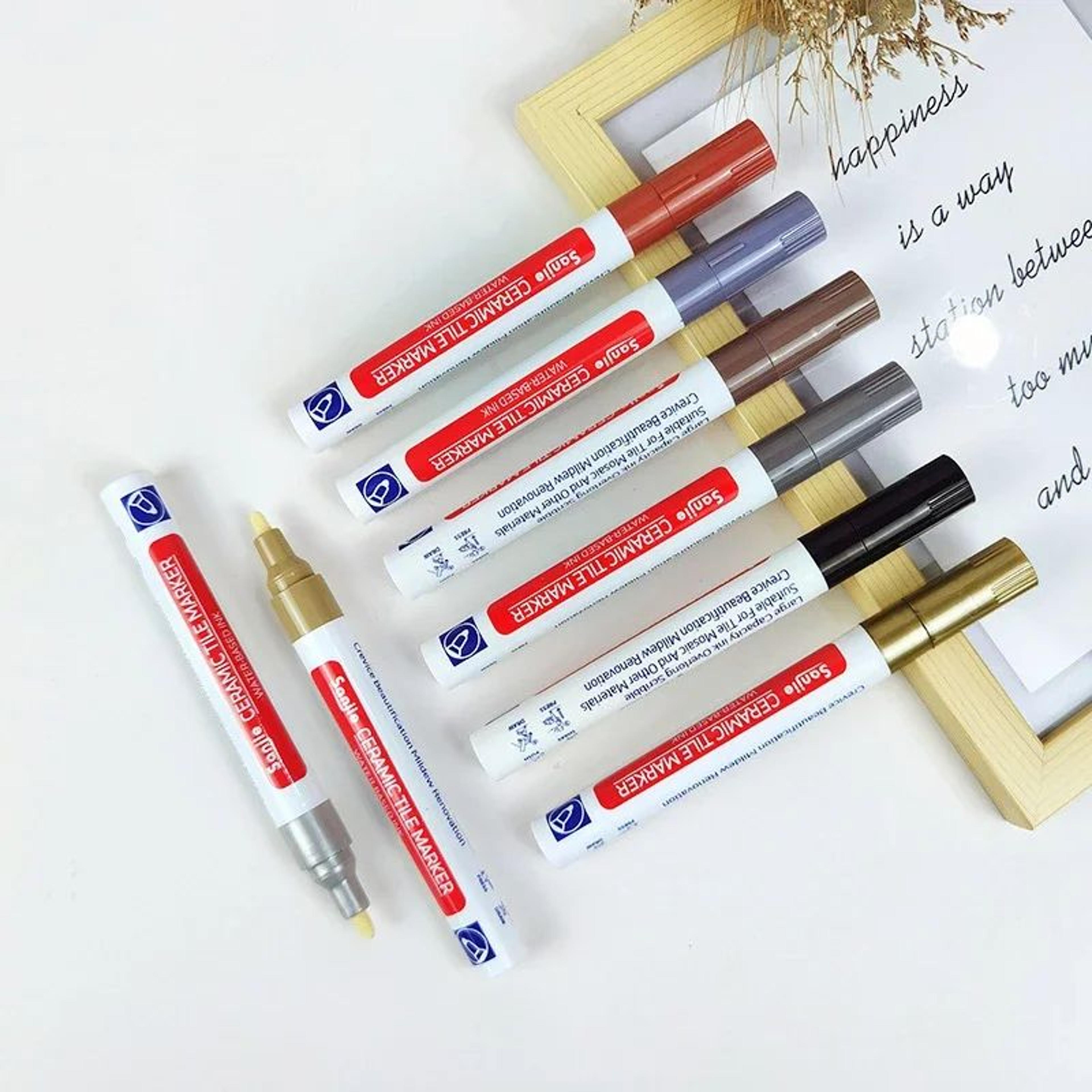 Tile Grout Refresh Marker Pens For Bathroom Wall And Floor Seams 1