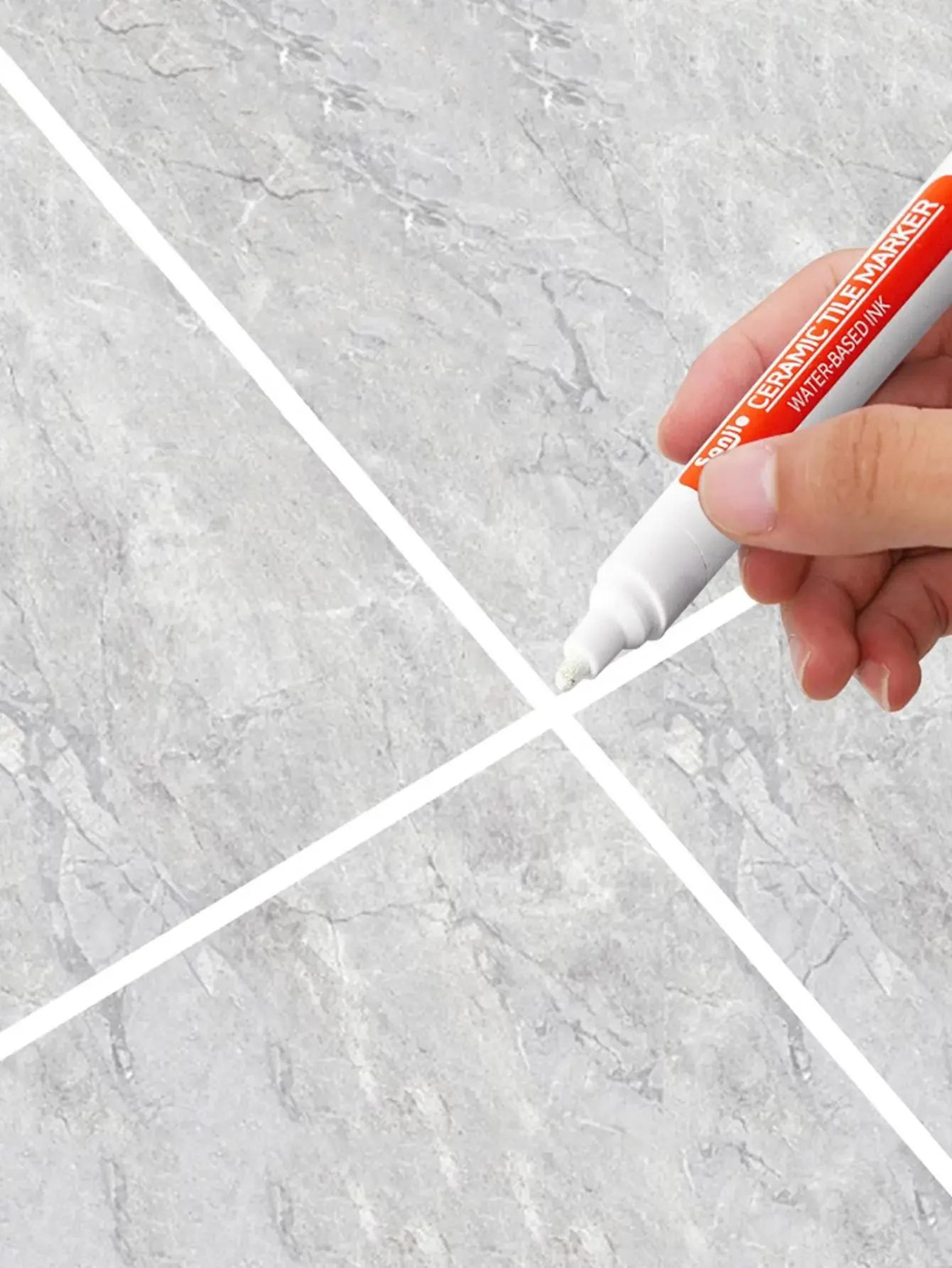 Tile Grout Refresh Marker Pens For Bathroom Wall And Floor Seams 7