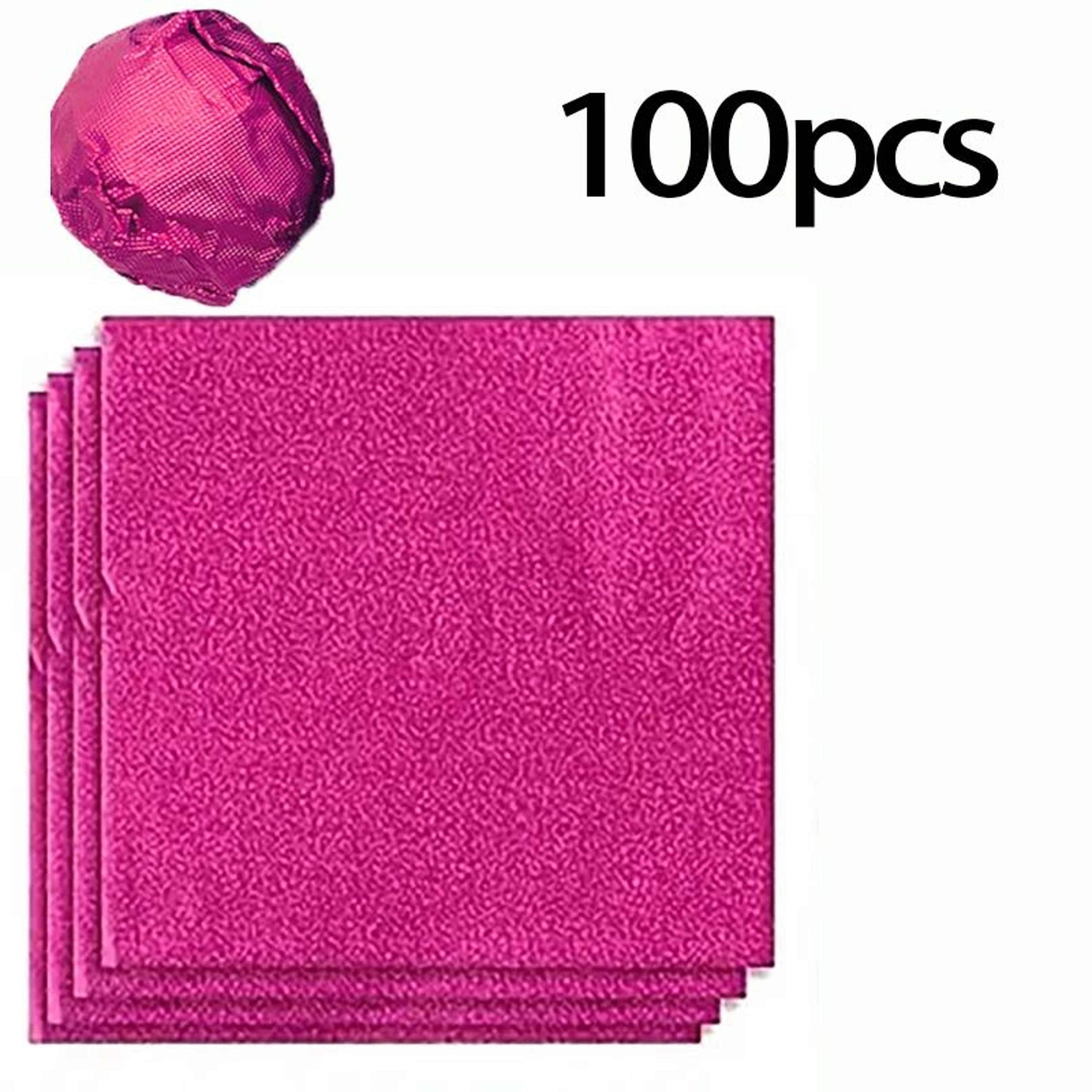 100 Piece Gold Foil Candy Wrapping Sheets For Chocolates And Wedding Favors 10