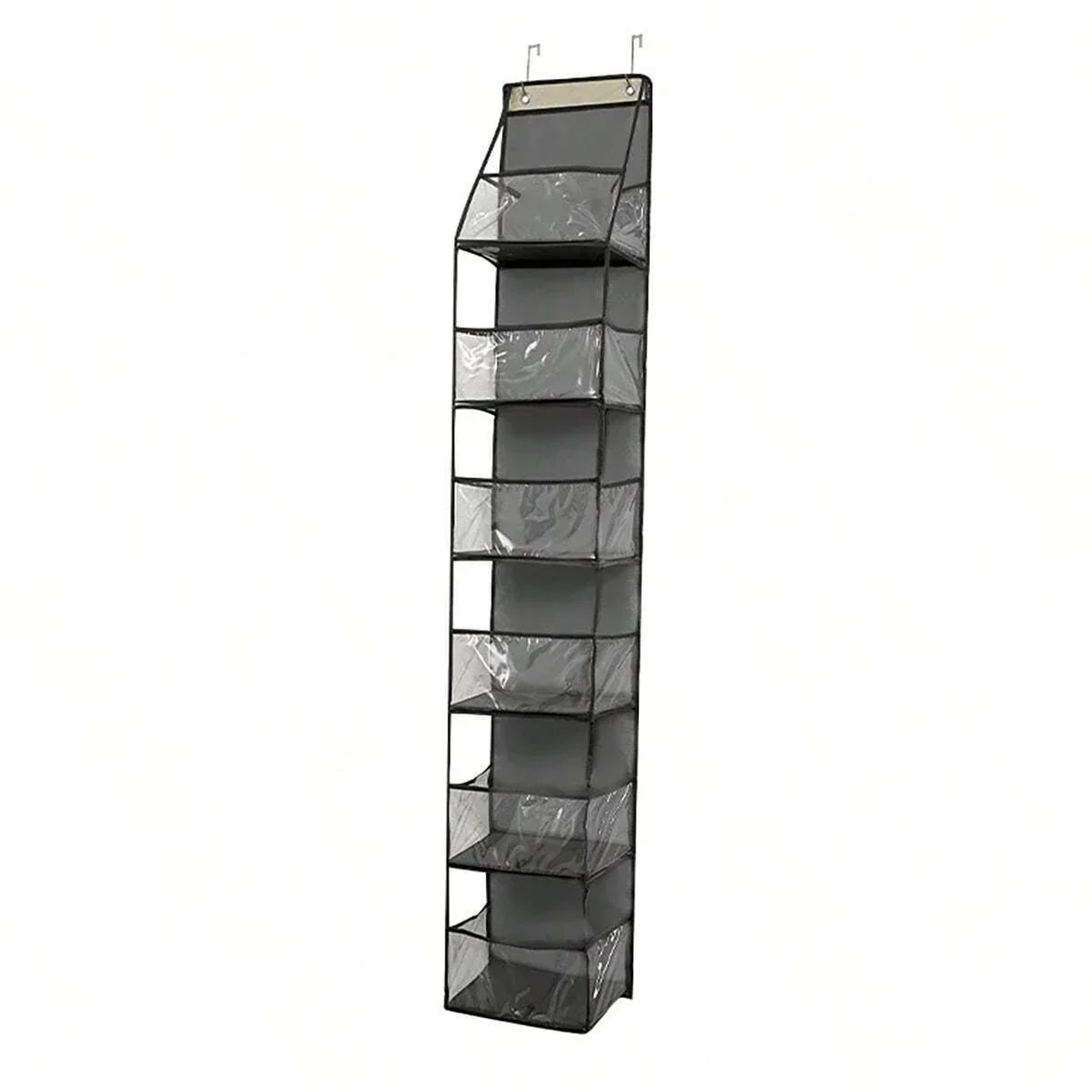 4 Or 6 Tier Hanging Fabric Door Organizer For Clothes And Toys 11