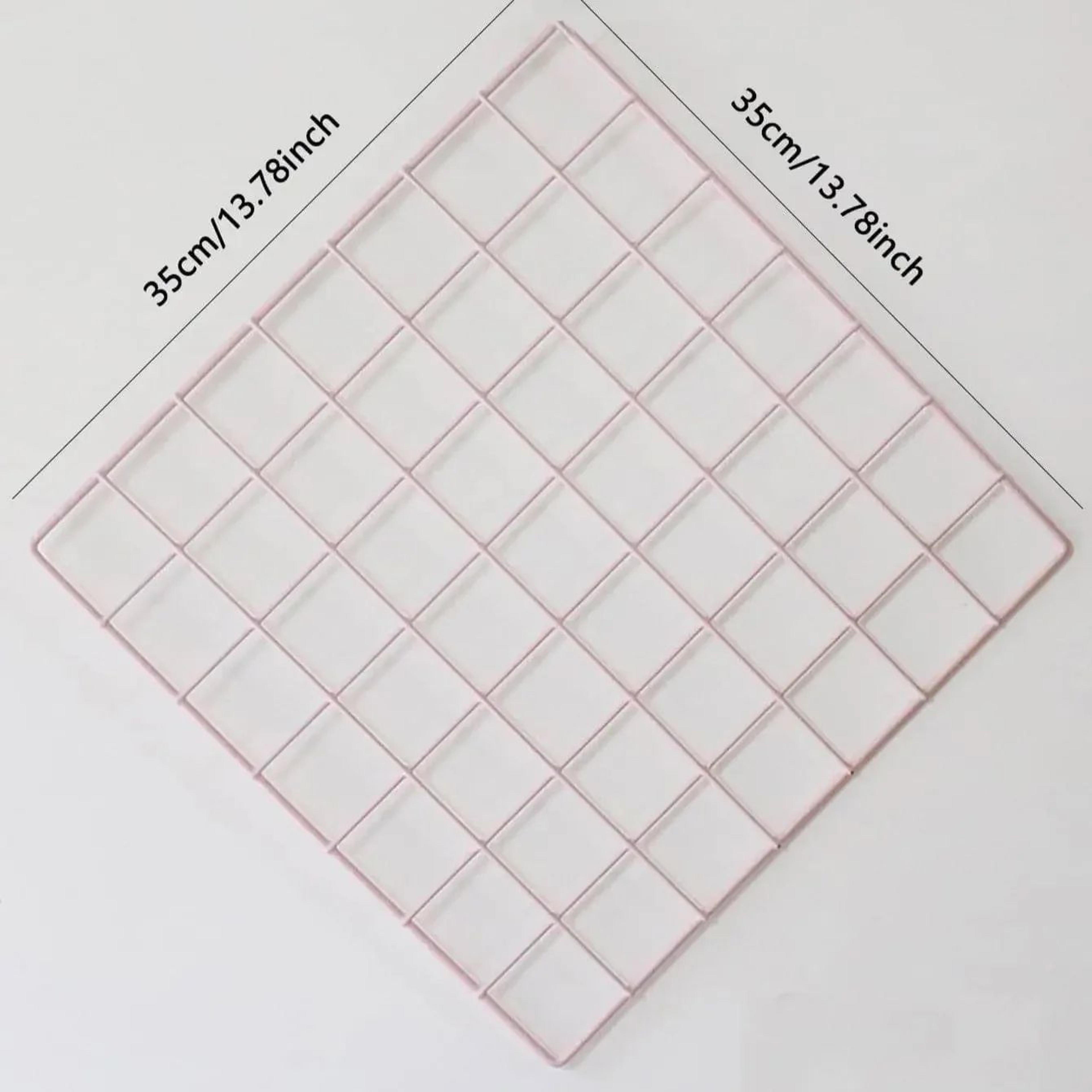 2 Piece Metal Wall Grid Panels For Photo And Art Display 2