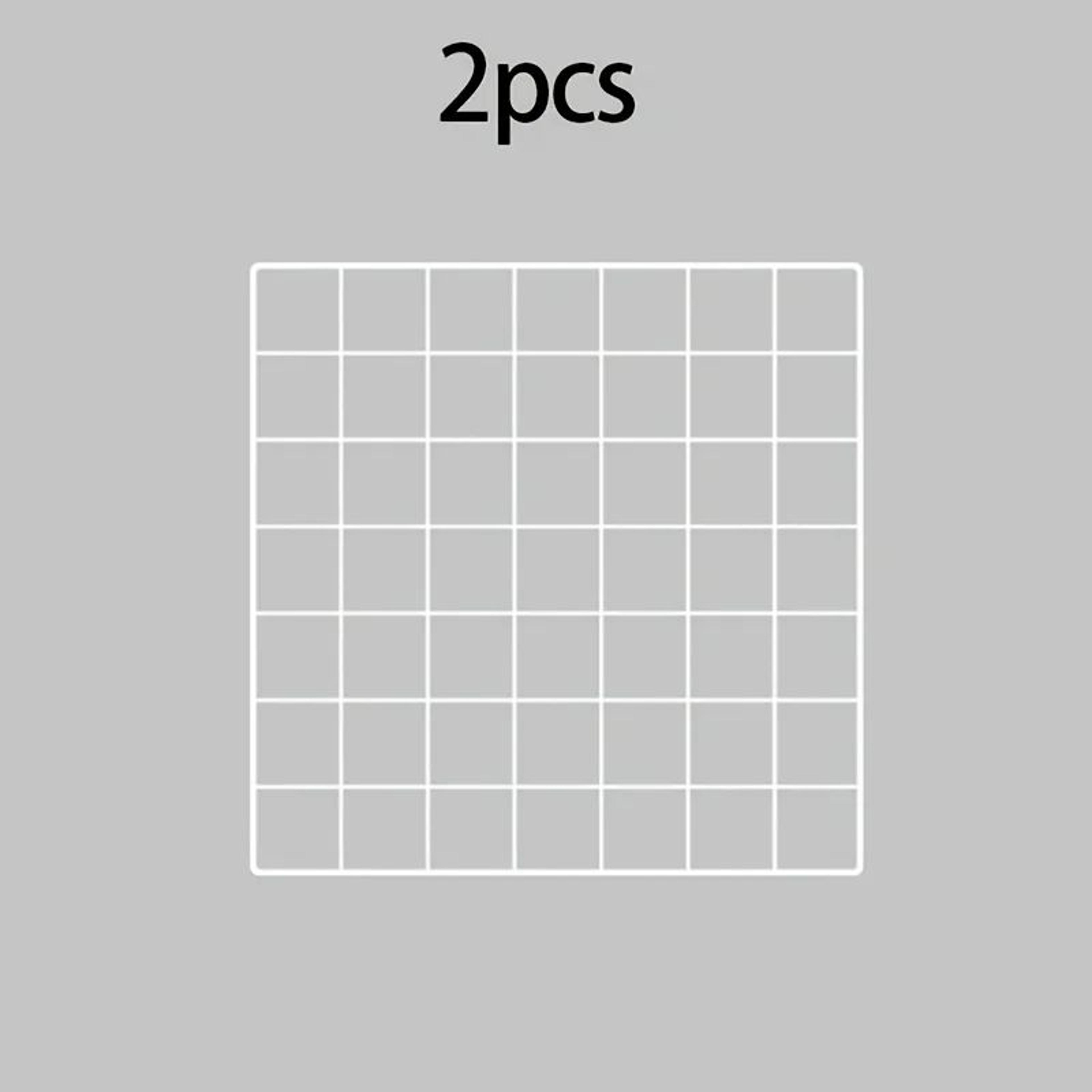 2 Piece Metal Wall Grid Panels For Photo And Art Display 5