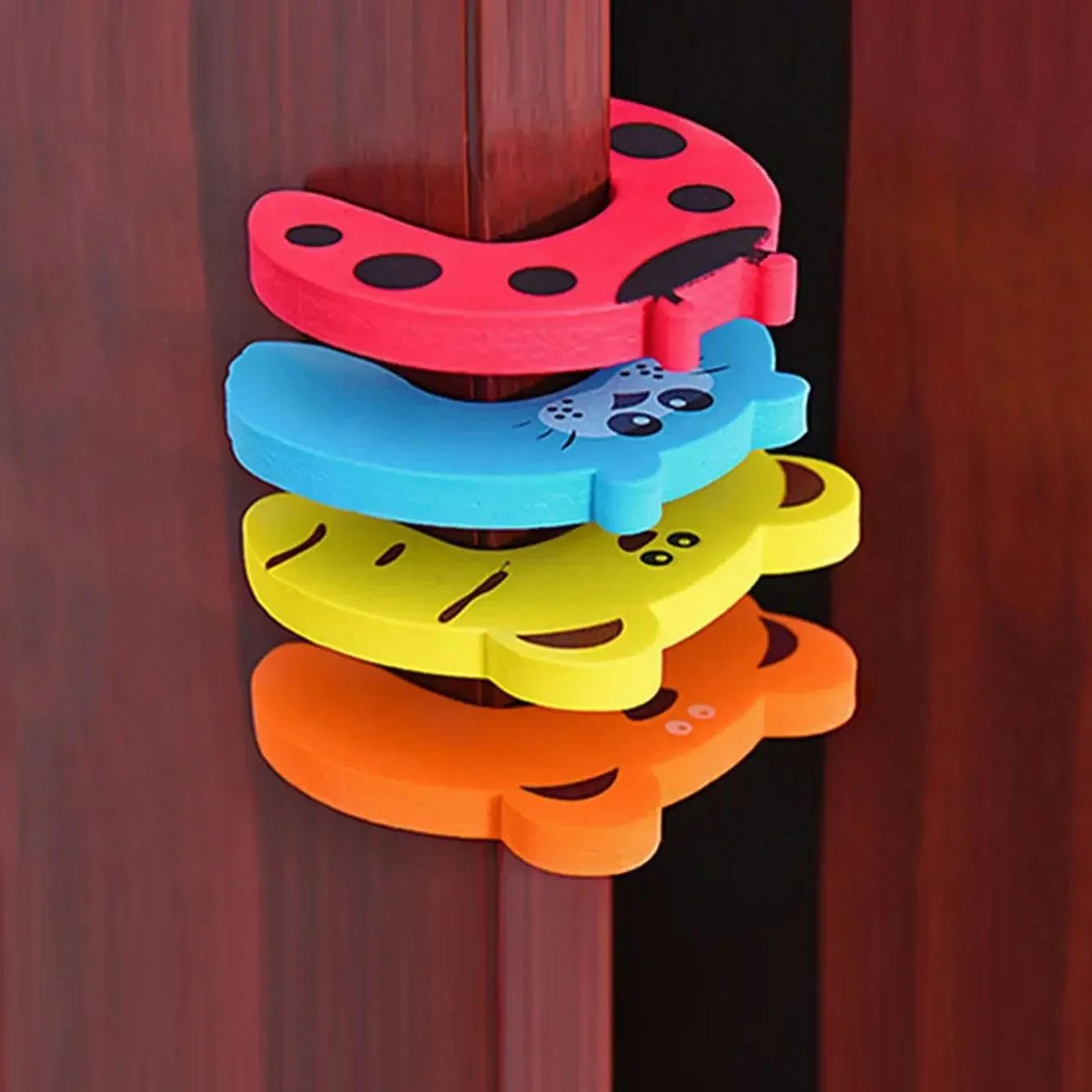 Cartoon Animal Baby Safety Door Stopper Finger Pinch Guard 4