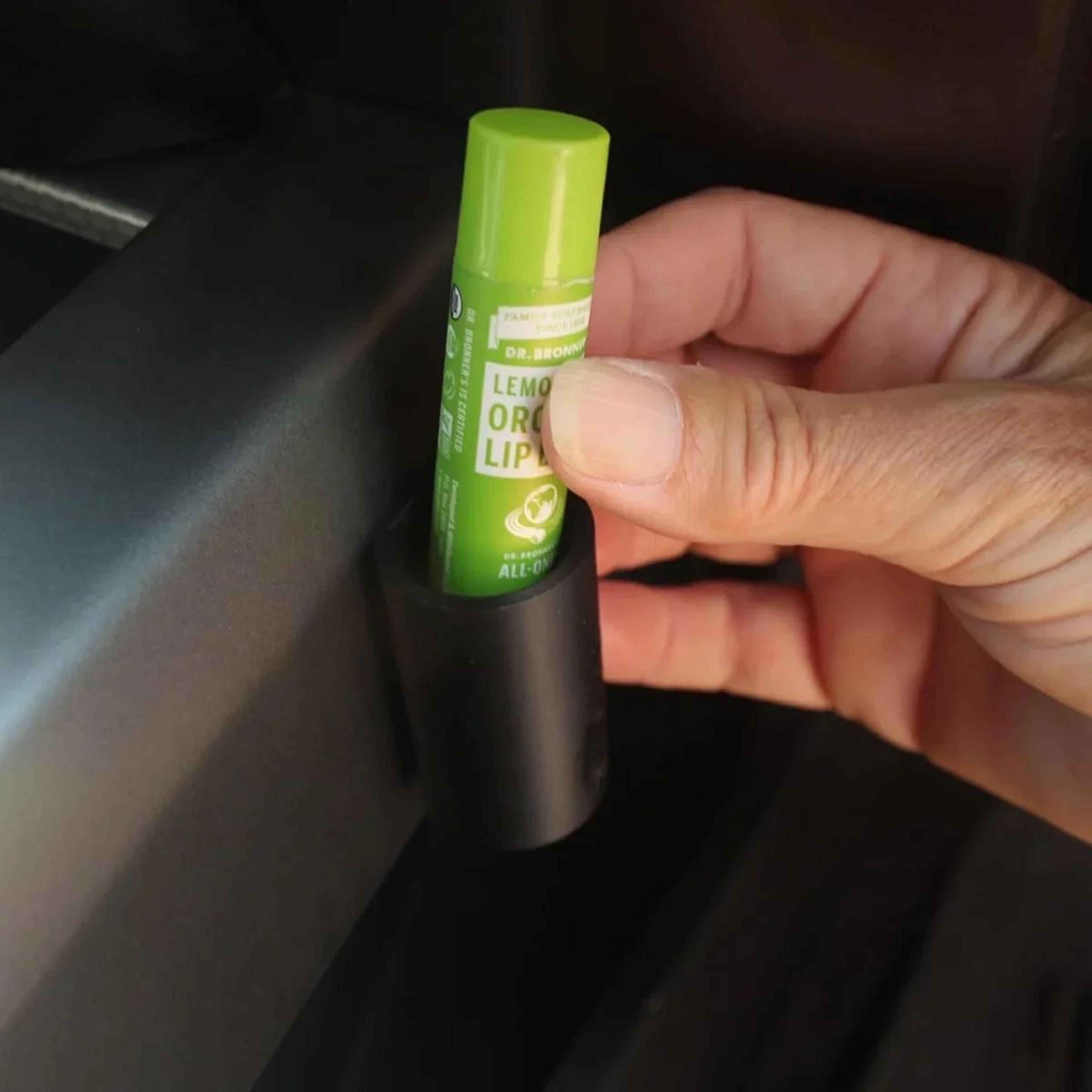 Silicone Car Lipstick Holder With Hook For Small Accessories 1