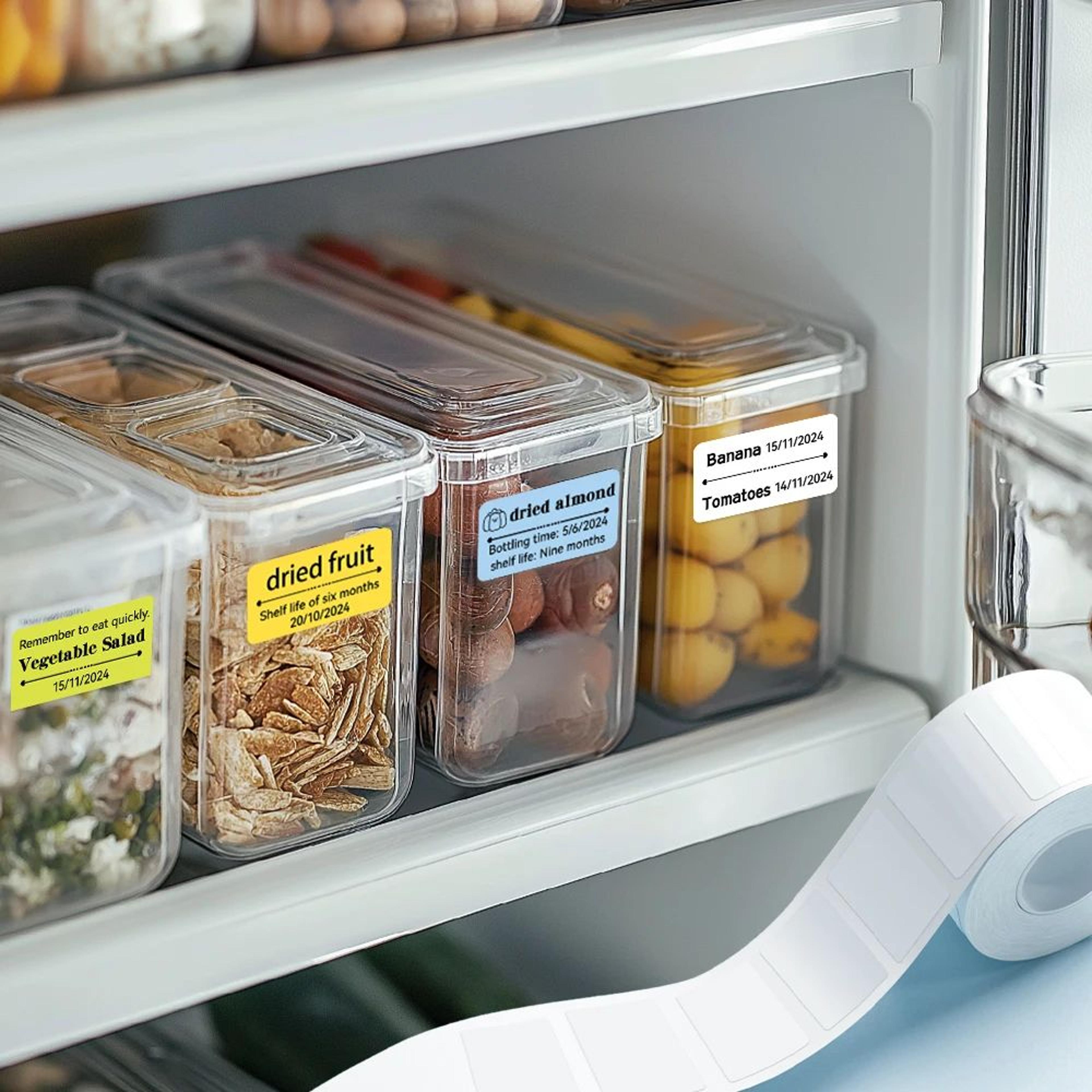 NIIMBOT B1 B21 Bluetooth Label Maker With Freezer Labels For Food Storage 5