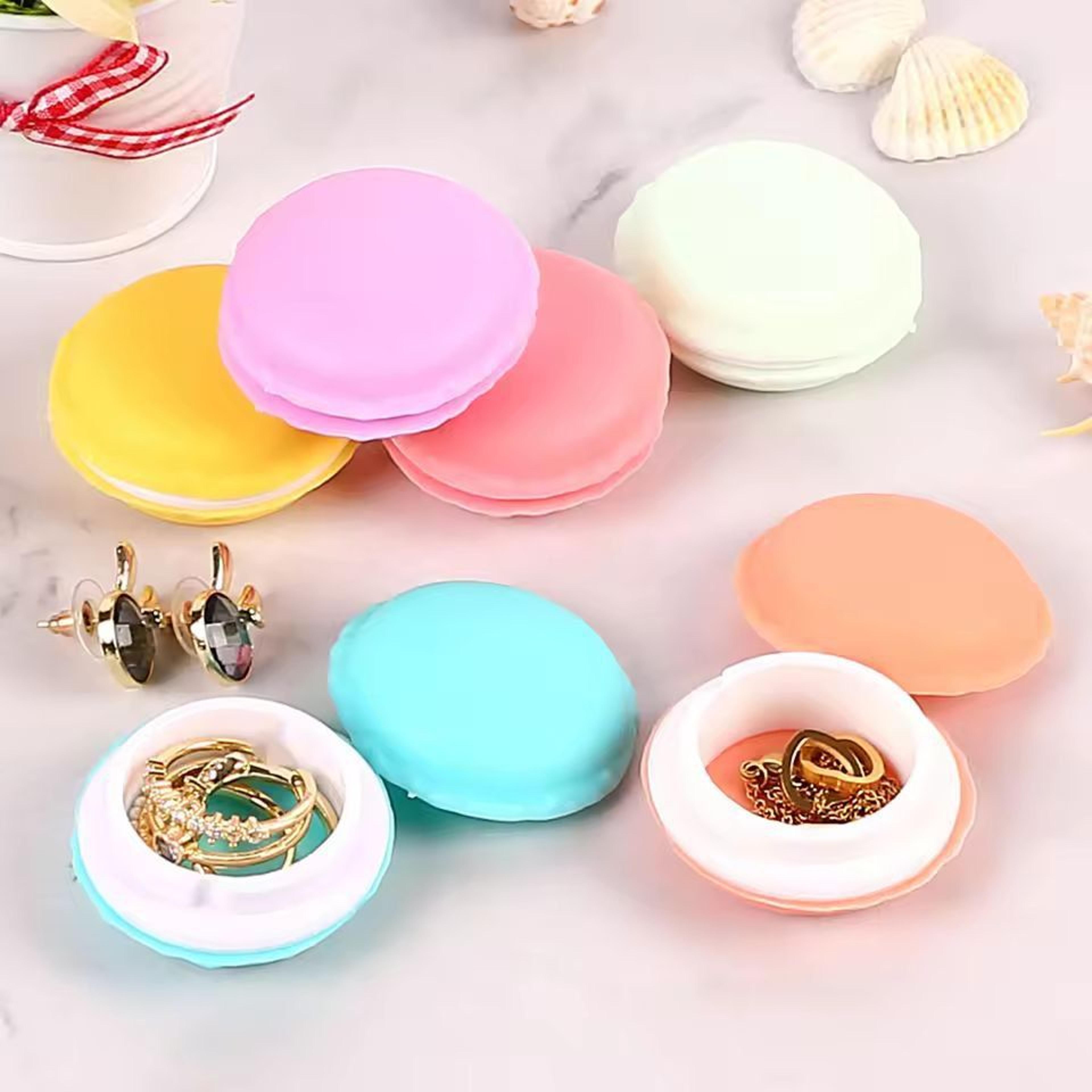 macaron 6-pack mini jewelry & travel organizer set