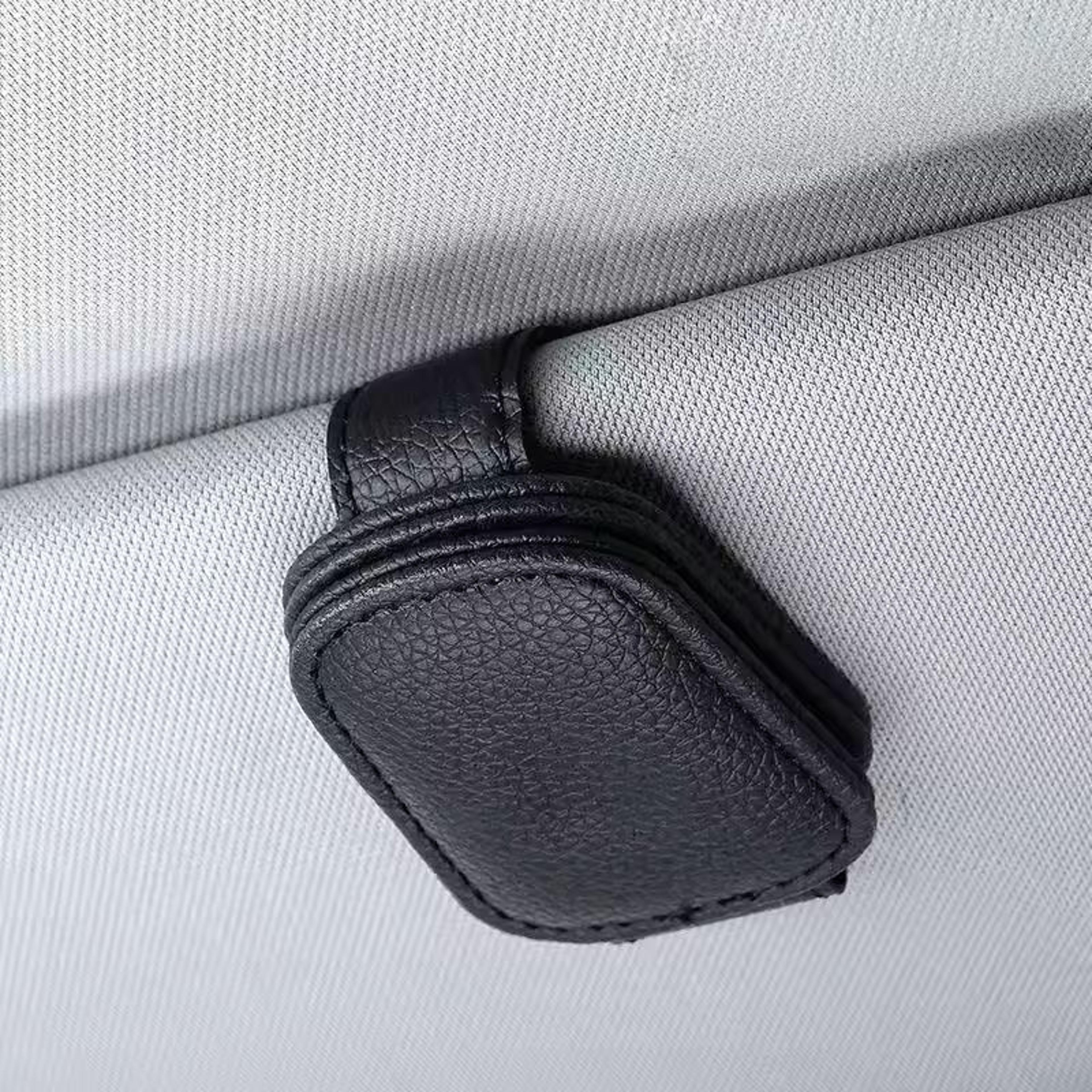 Compact Universal Car Visor Organizer Clip  Easy Sunglasses  Ticket Holder 5