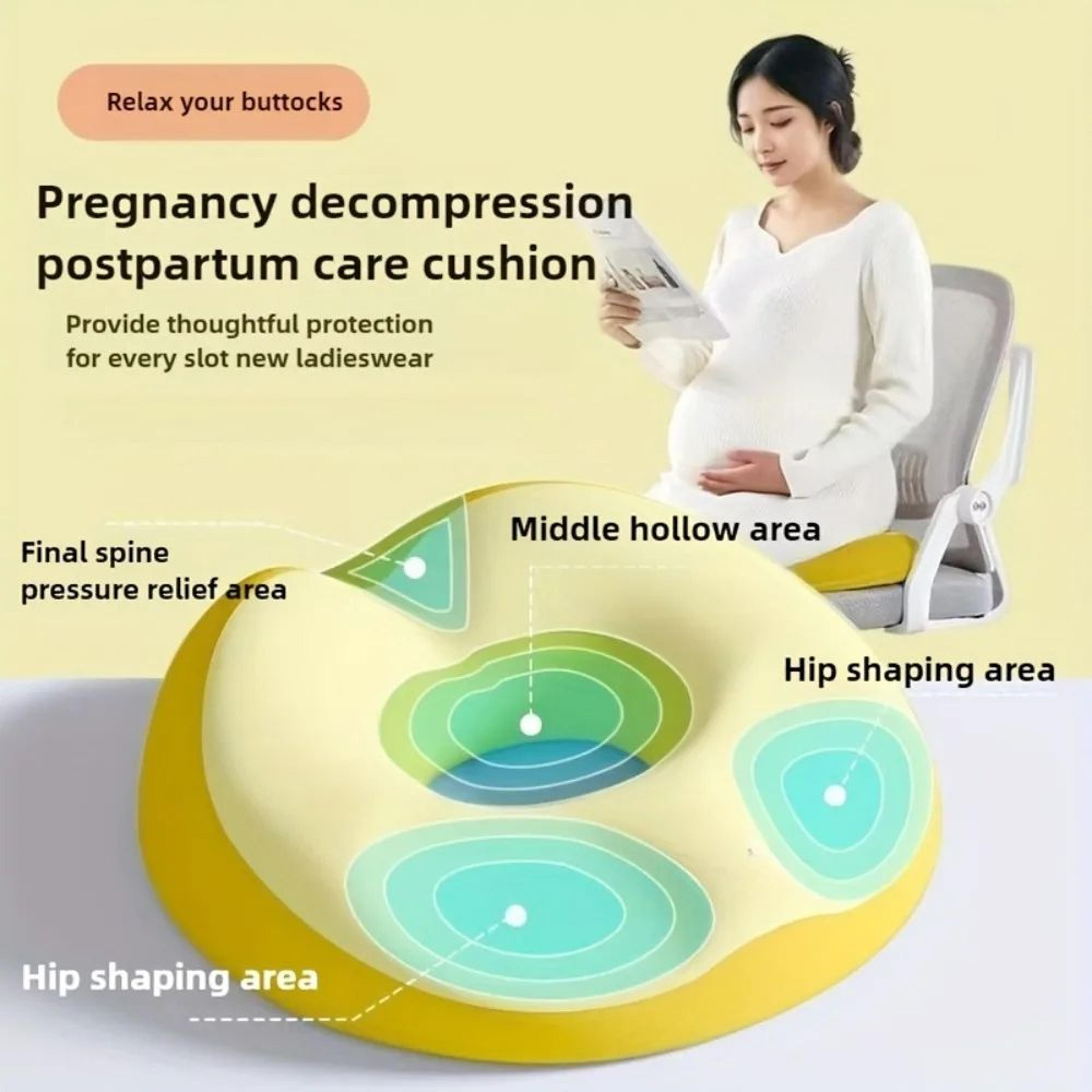ComfortPlus Memory Foam Donut Cushion  Tailbone  Hemorrhoid Relief Seat Pad 4