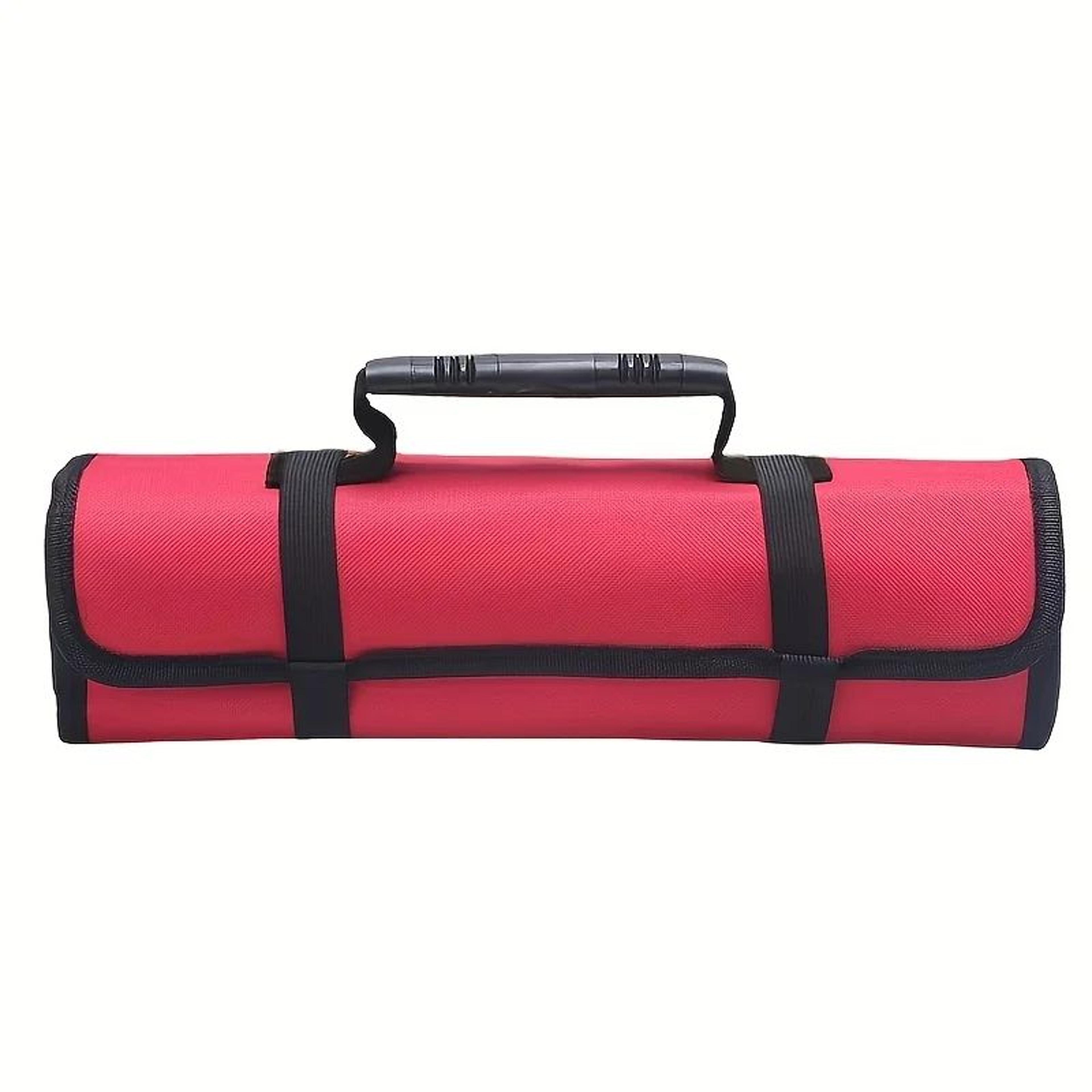 Compact 22Pocket Canvas Wrench Roll  Portable Tool Roll Bag For Hand Tools 6