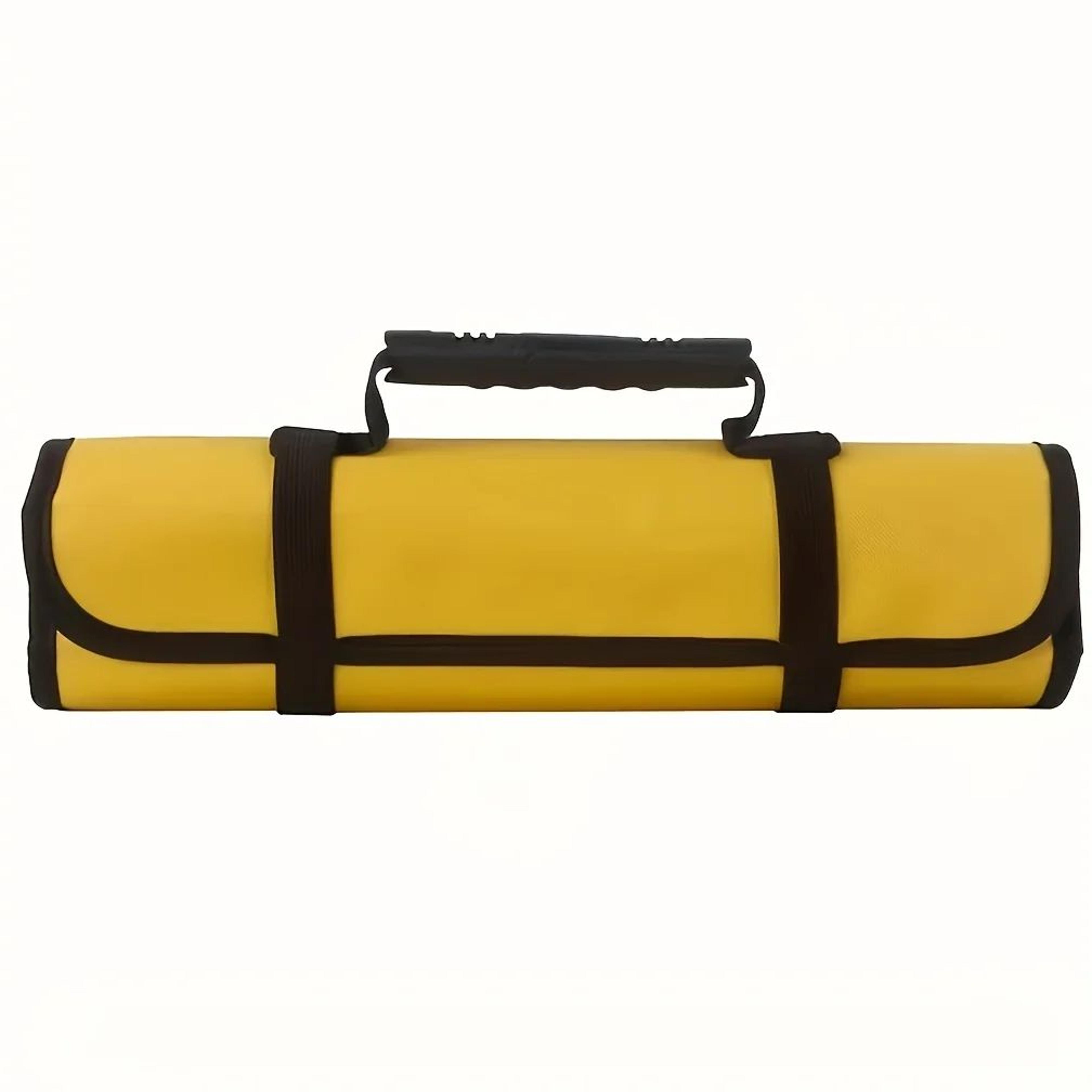 Compact 22Pocket Canvas Wrench Roll  Portable Tool Roll Bag For Hand Tools 9
