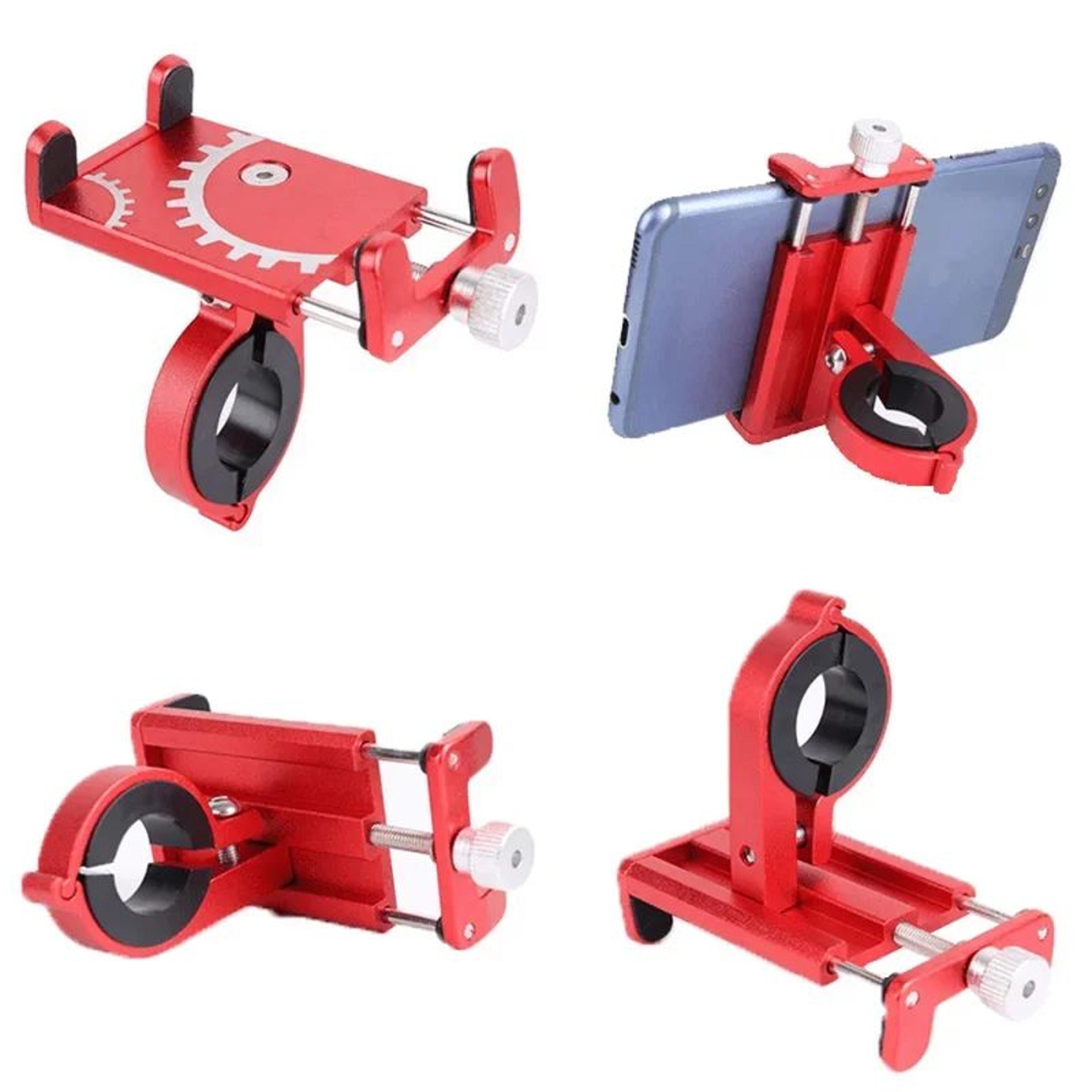 Universal Alloy Bike Phone Holder  AntiSlip Handlebar Mount For MTB EBike  Motorcycle 1