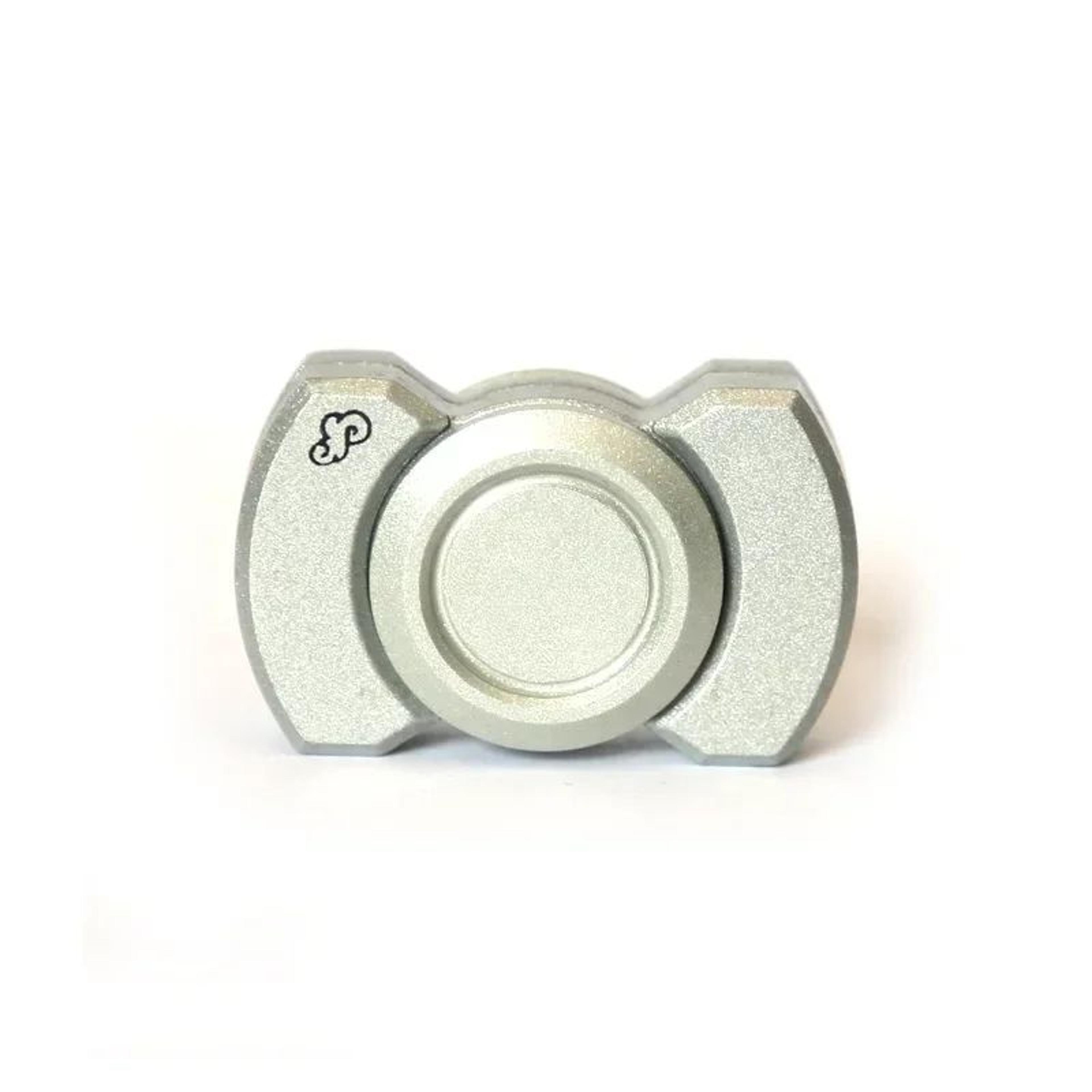 3in1 Stainless Steel Fidget Spinner Slider Clicker  Premium Stress Relief EDC Toy 7