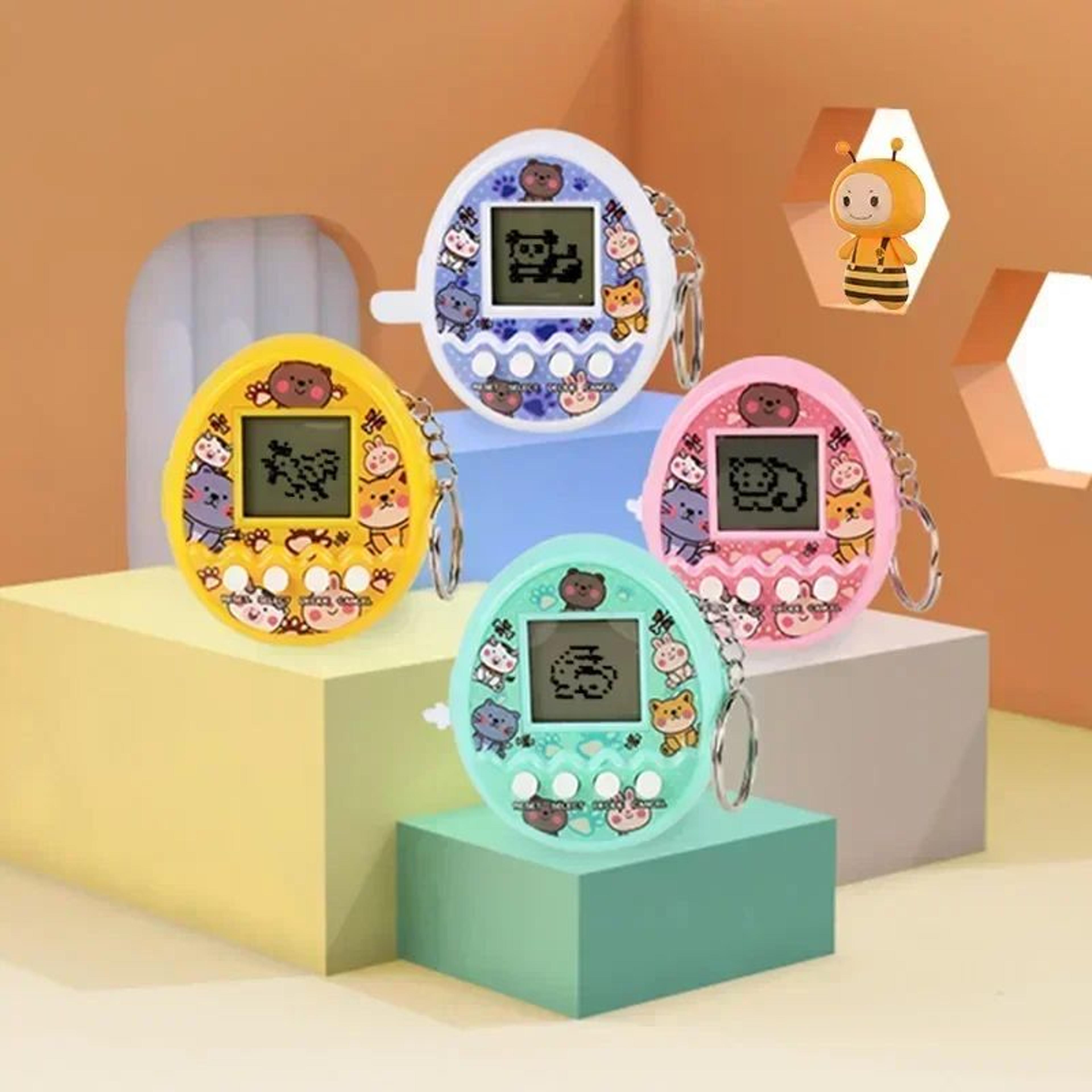 retro virtual pet toy handheld digital pet game – tamagotchi-style pixel pet for kids