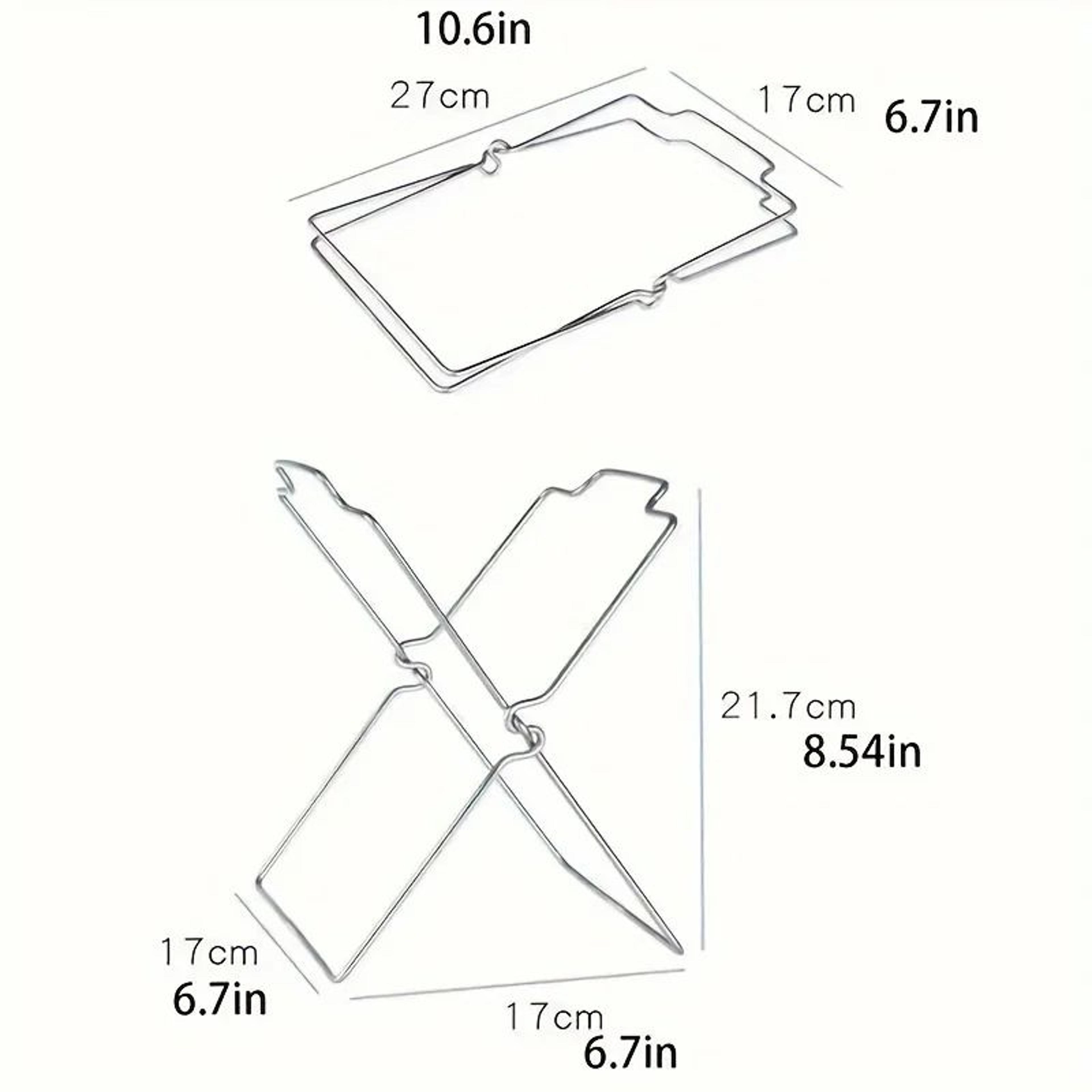 collapsible multifunctional bag holder & plastic bag holder stand – countertop bag drying rack and smart kitchen organiz