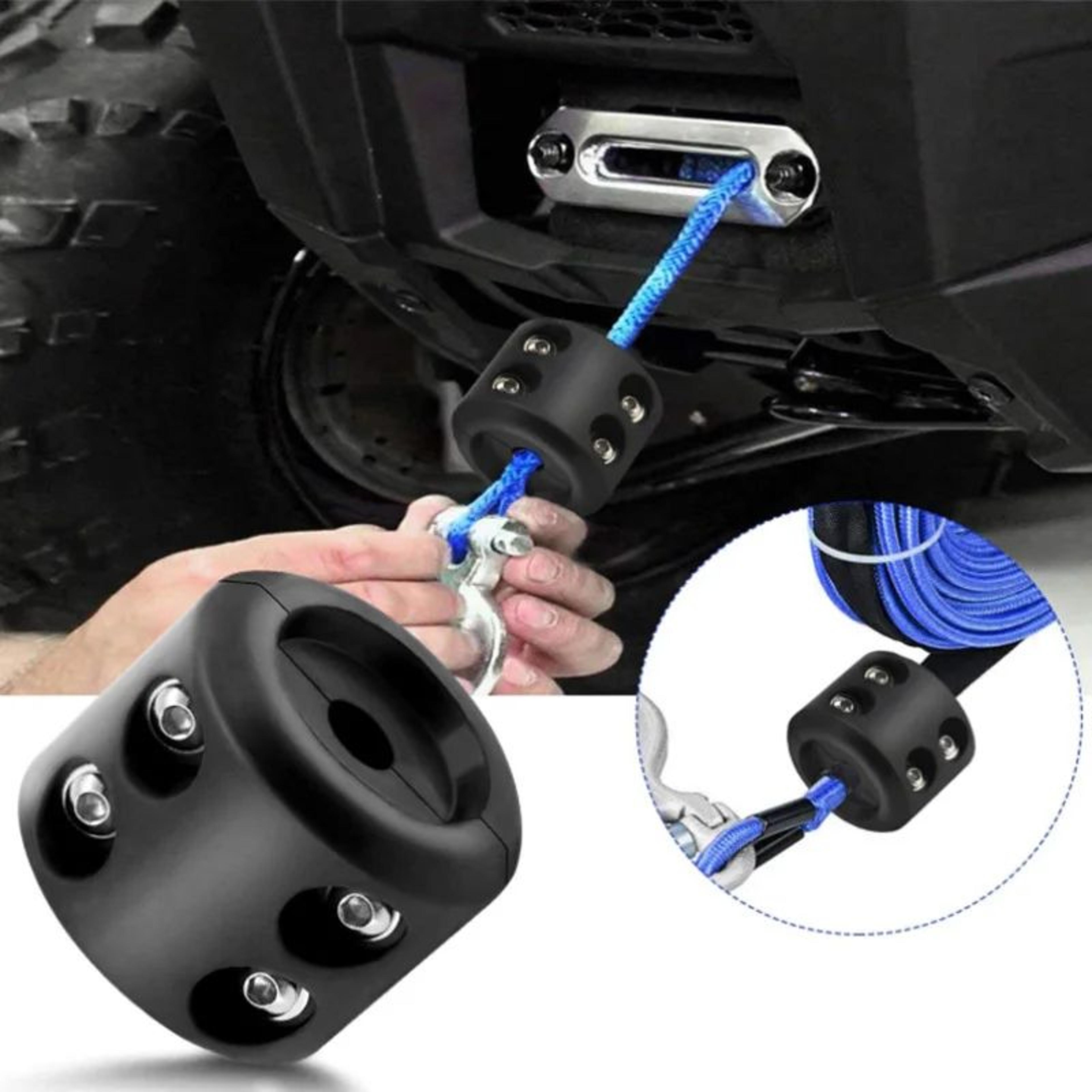 Rubber Winch Hook Stopper  Cable Protector For OffRoad Vehicles 1
