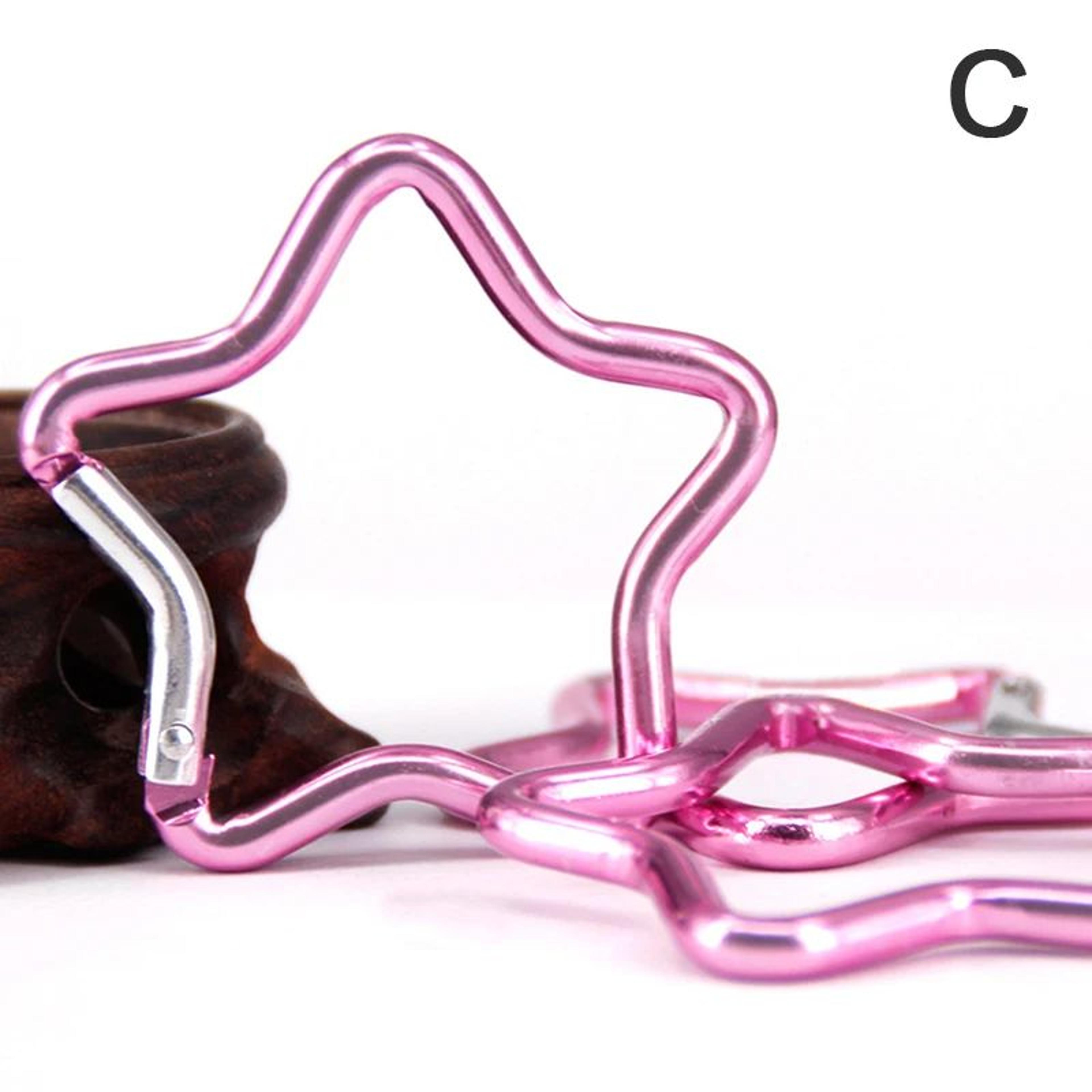 StarLock Aluminum Alloy Star Shaped Carabiner Clip For Backpack Keys  Outdoor Gear 8