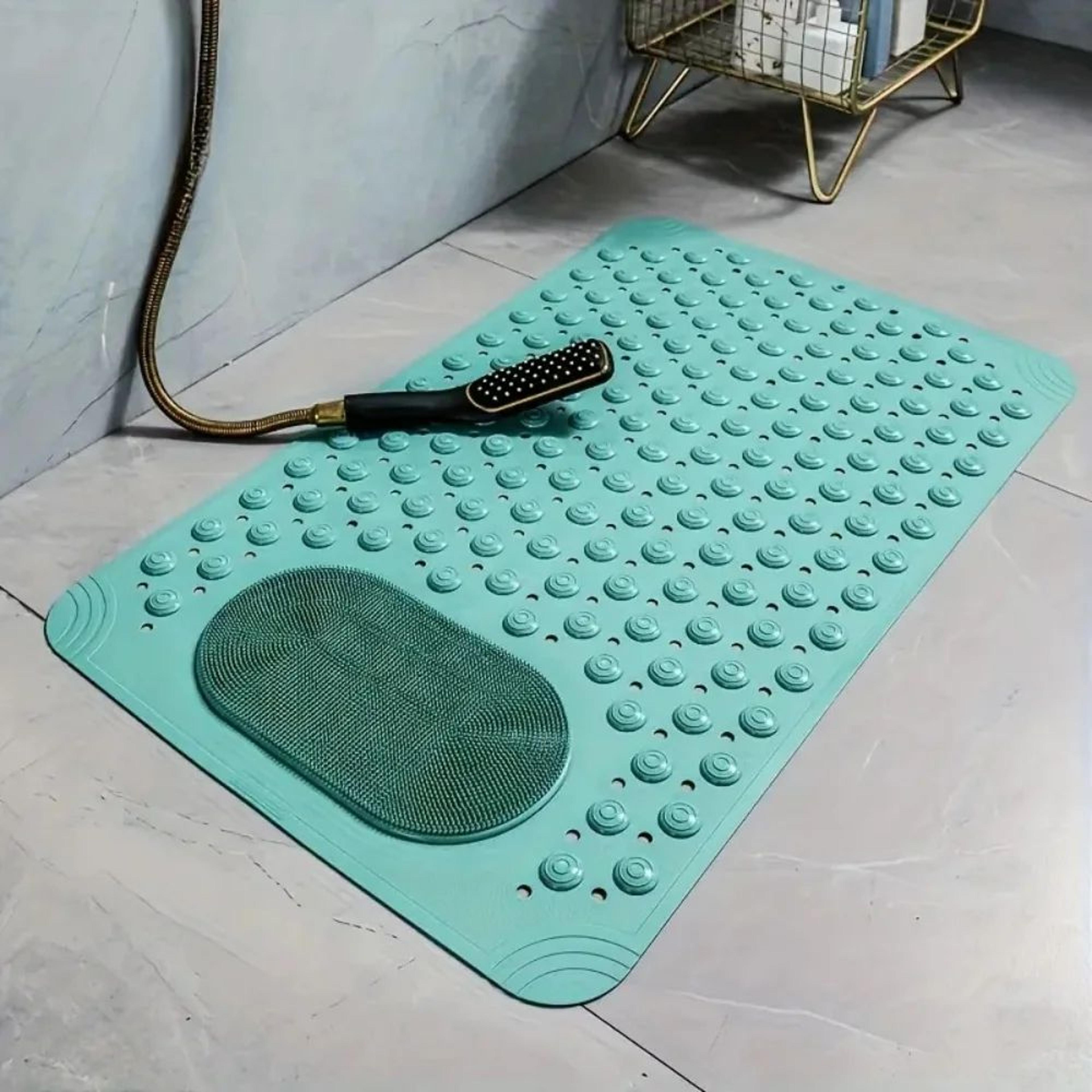 HotelQuality NonSlip Shower Mat 380MM X 690MM With Strong Suction Cups  Luxury AntiSlip Bathroom Sa 8