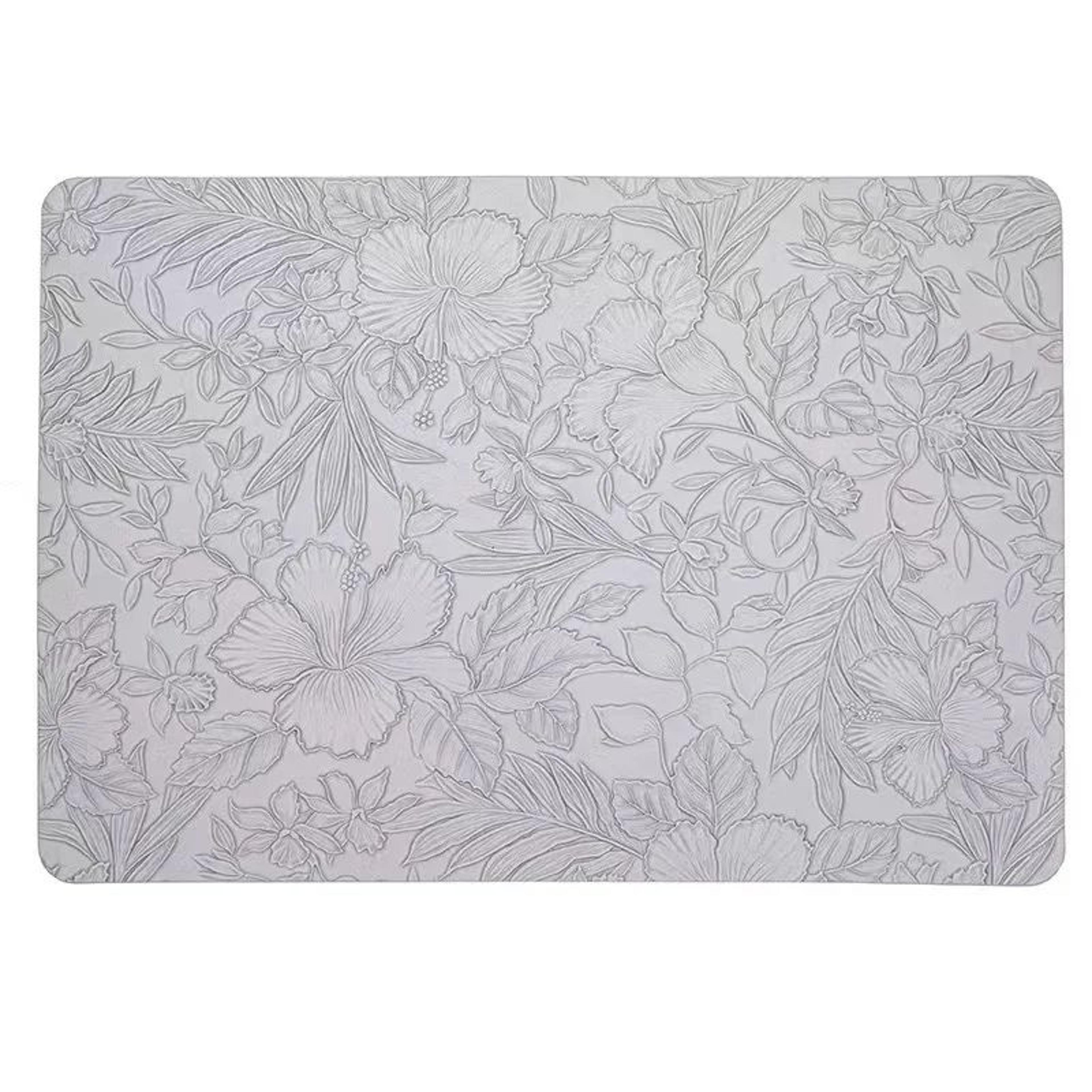 TwoTone Faux Leather Placemats  Reversible HeatResistant  WipeClean Table Mats For Modern Dining 9