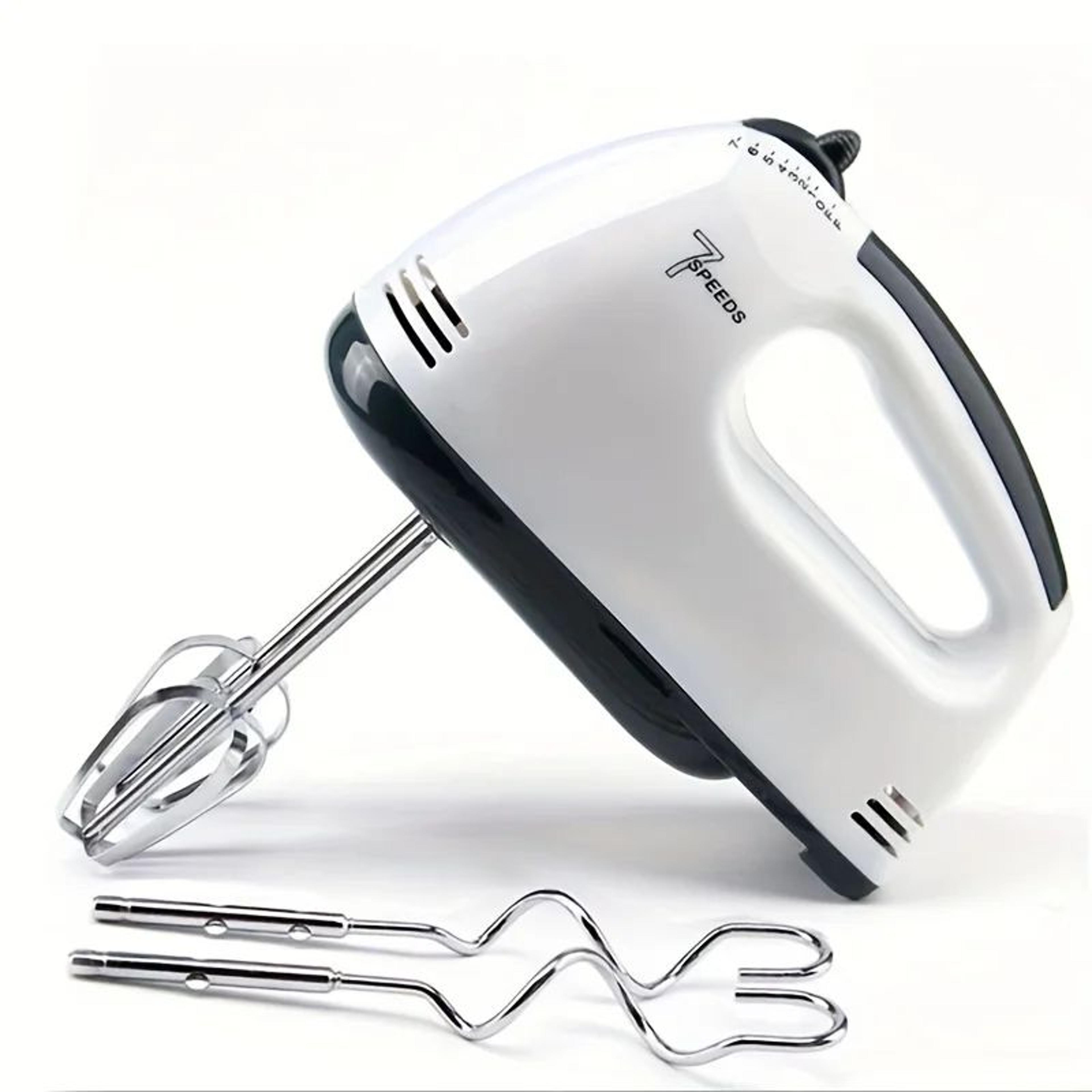 PowerWhisk Electric Hand Mixer With Spiral Whisk  Dough Hooks 0
