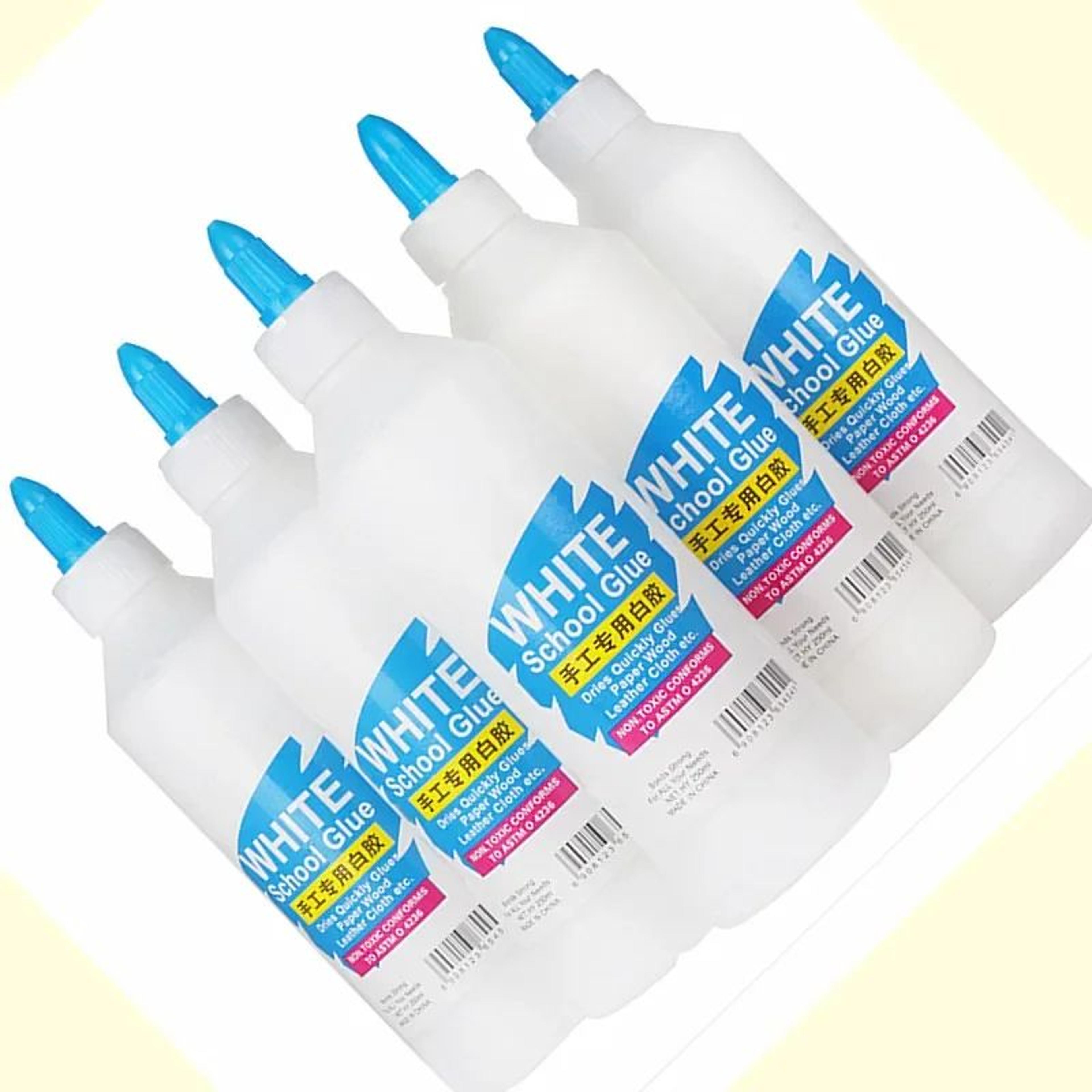 250ml FastDry White School Glue  NonToxic Liquid Adhesive For Crafts  Office Use 1