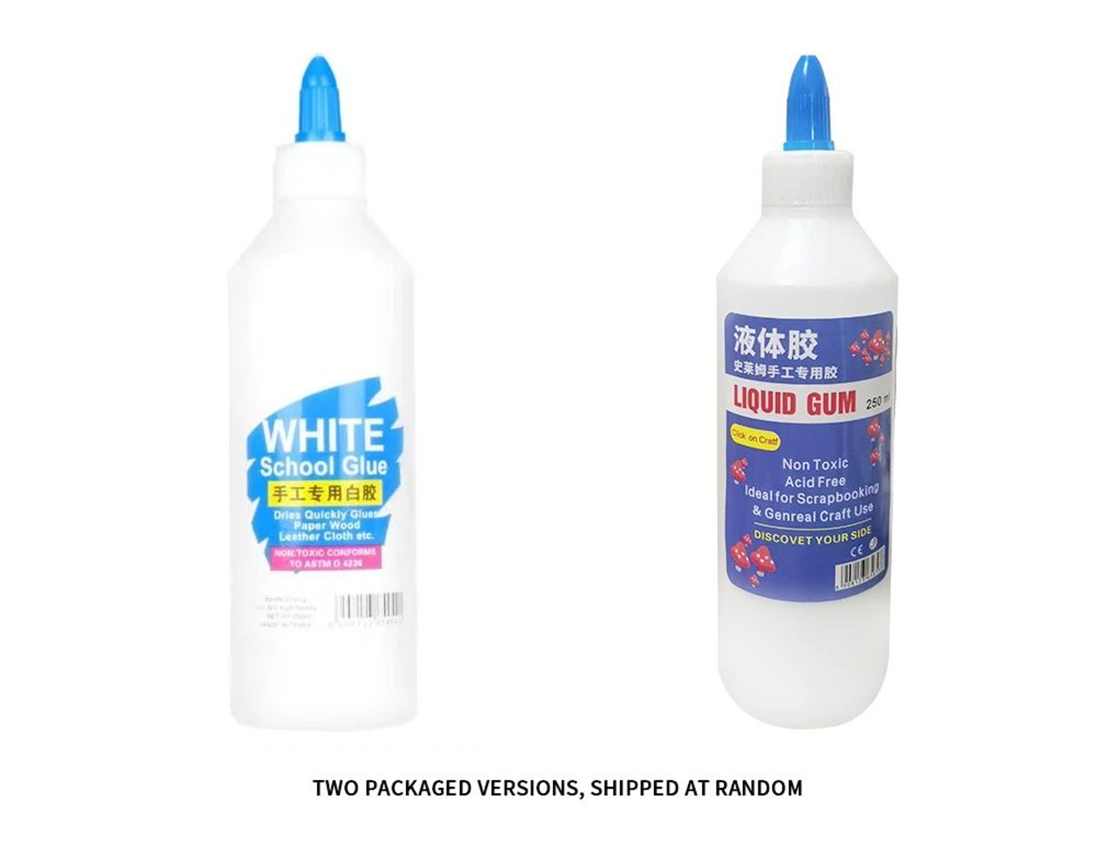 250ml FastDry White School Glue  NonToxic Liquid Adhesive For Crafts  Office Use 5