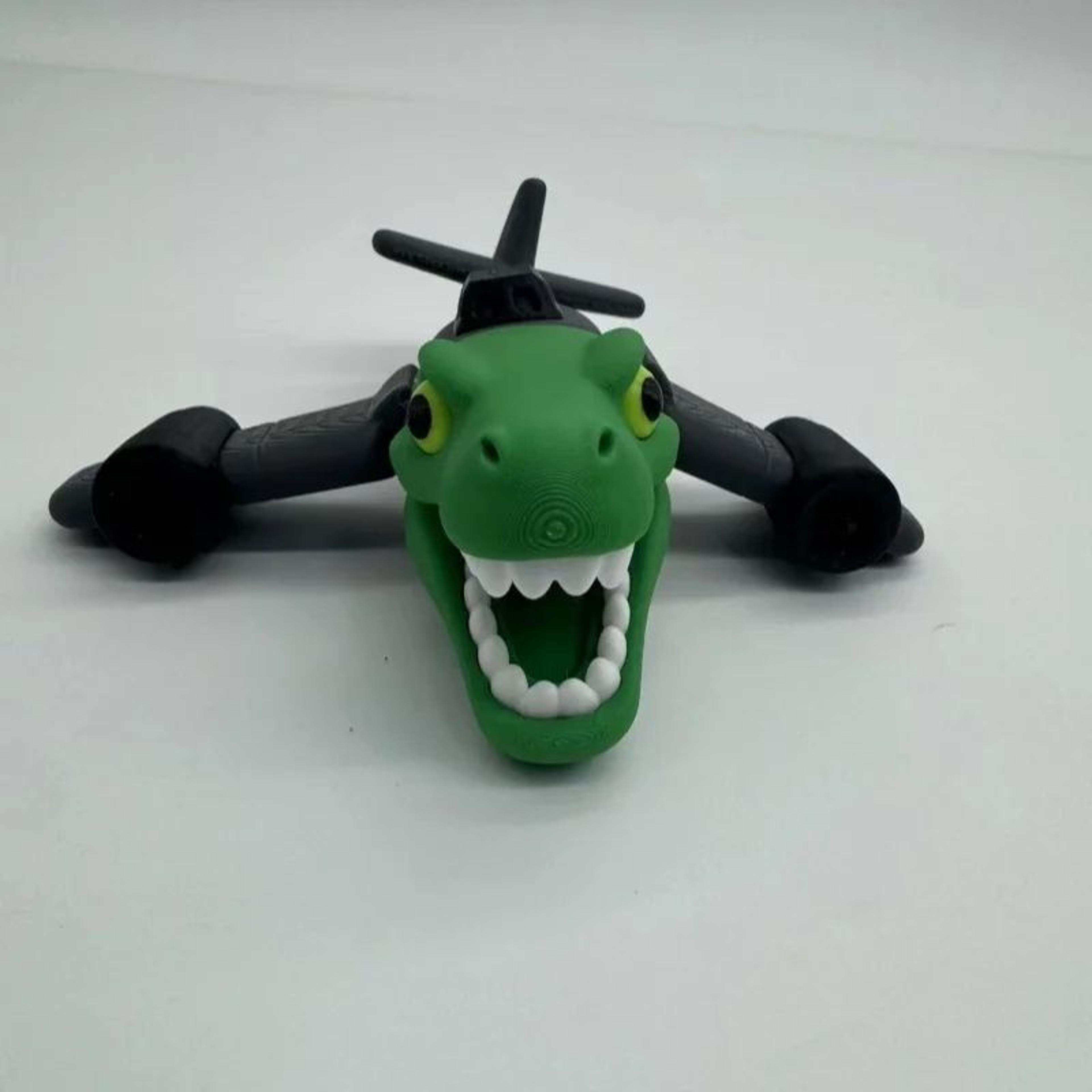 bombardino crocodilo italian brainrot figurine, 3d printed desk ornament meme collectible