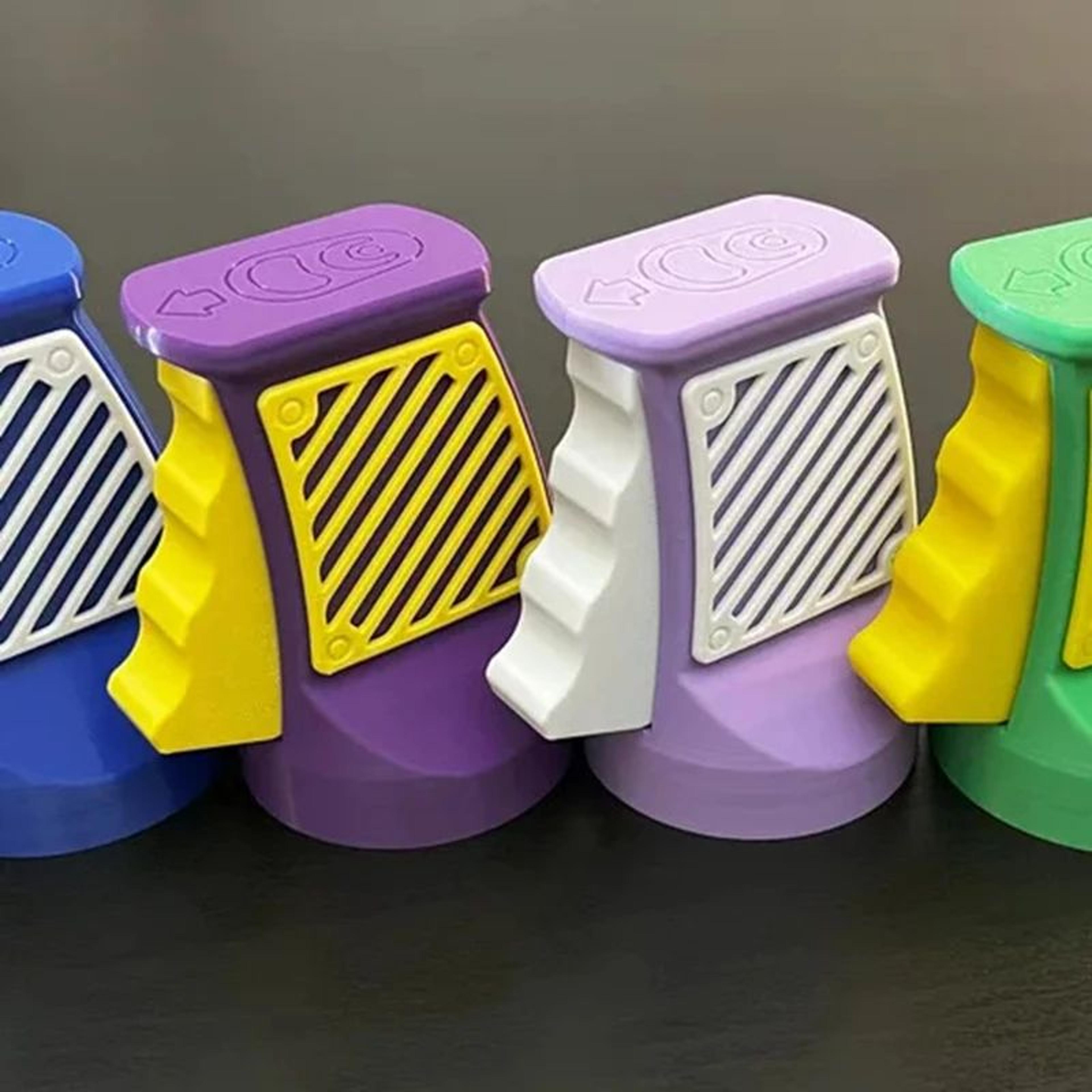 multi-purpose jar & bottle opener with anti-slip cap twister