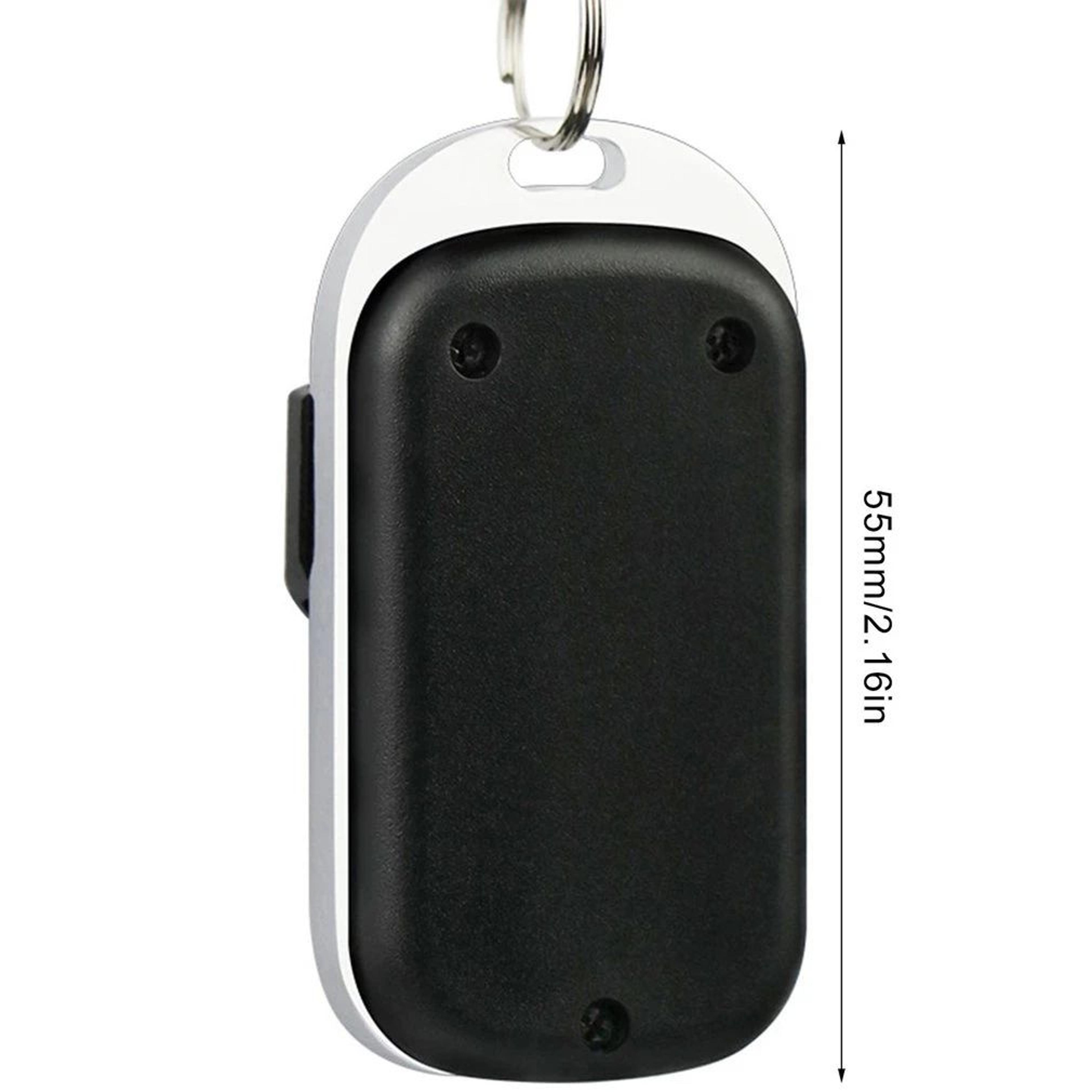 433MHz Remote Control Duplicator 4Button Metal Key Fob For Garage Doors  Gates 5