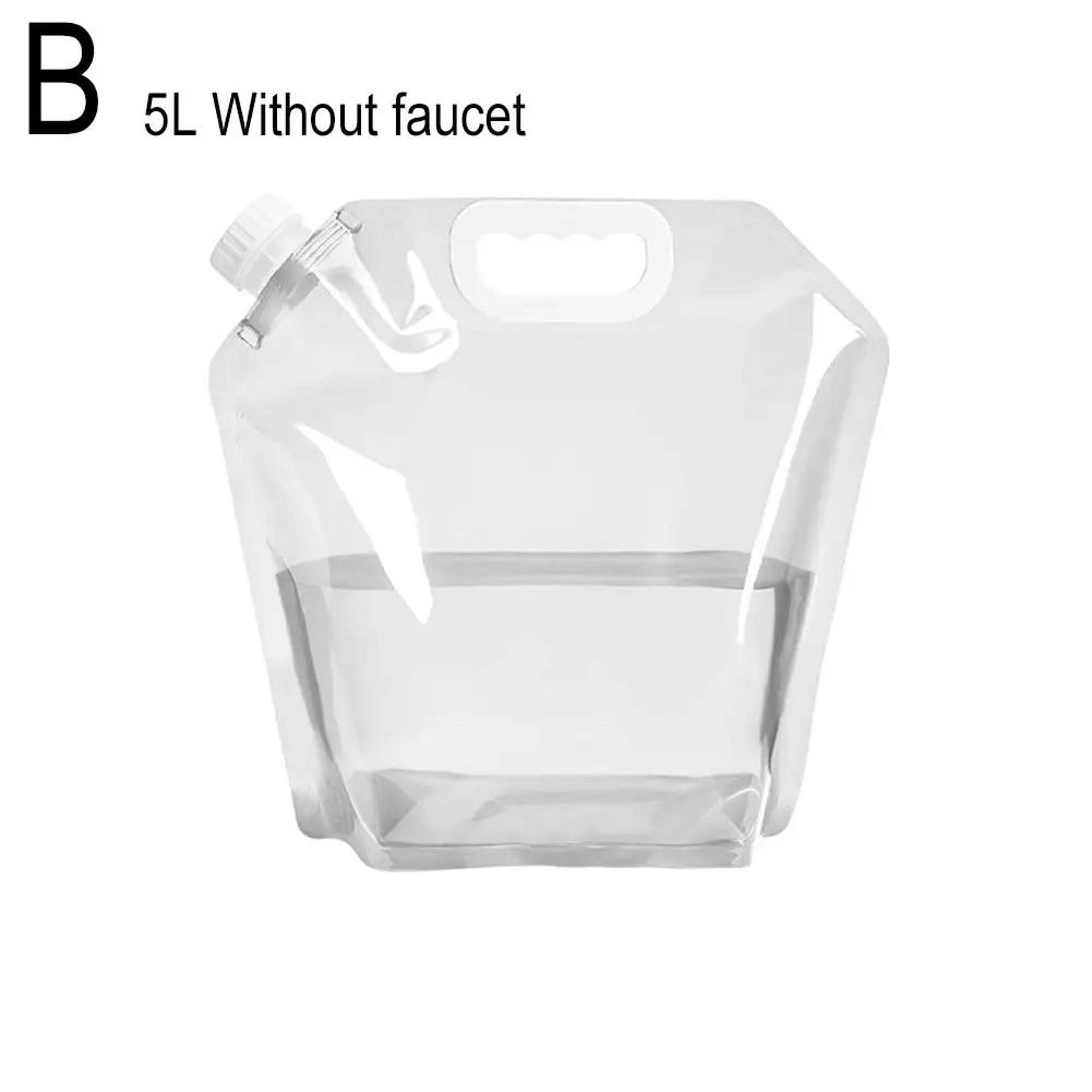 Outdoor Camping Water Container With Faucet  Foldable Portable Water Bag For Camping RV  Picnic 7