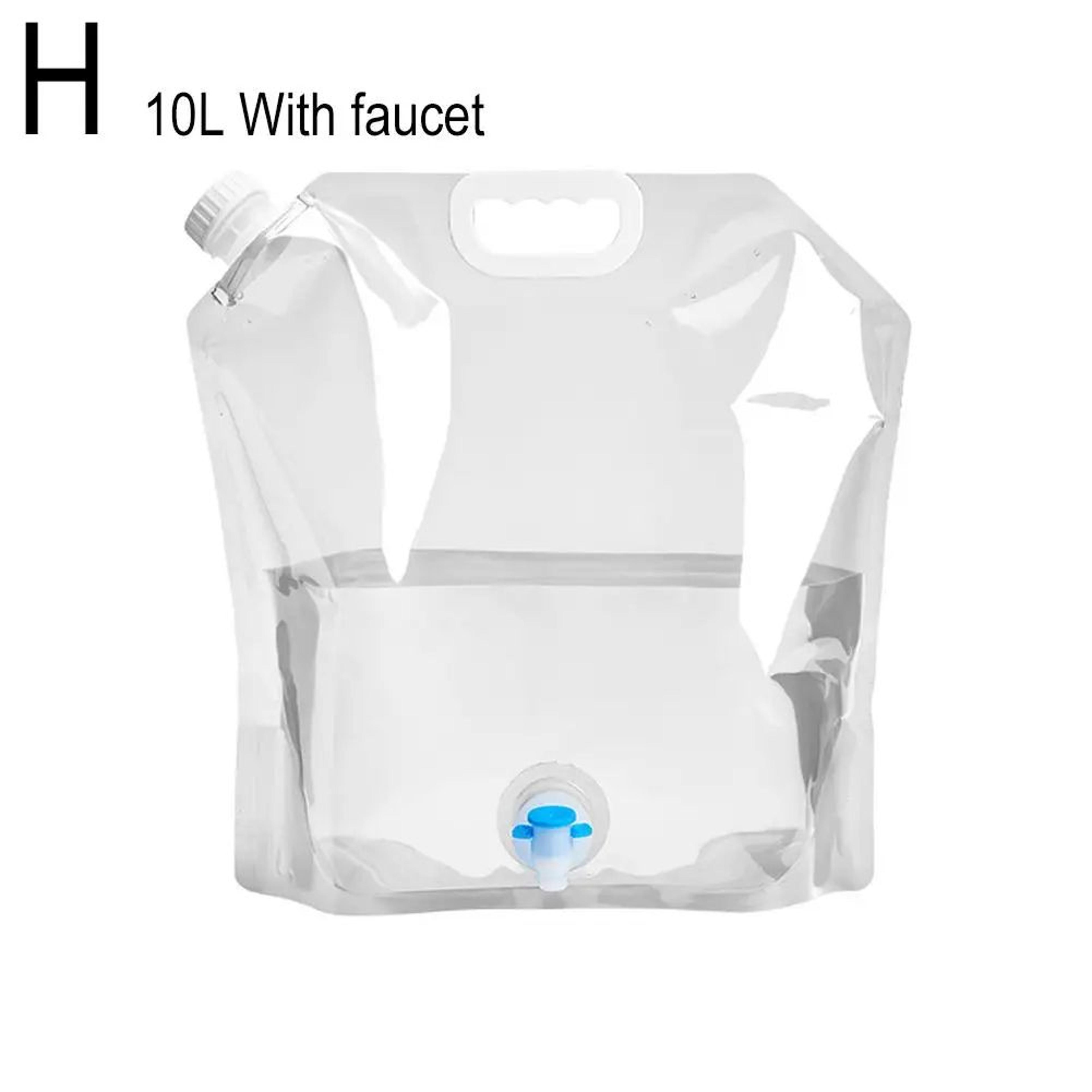 Outdoor Camping Water Container With Faucet  Foldable Portable Water Bag For Camping RV  Picnic 13