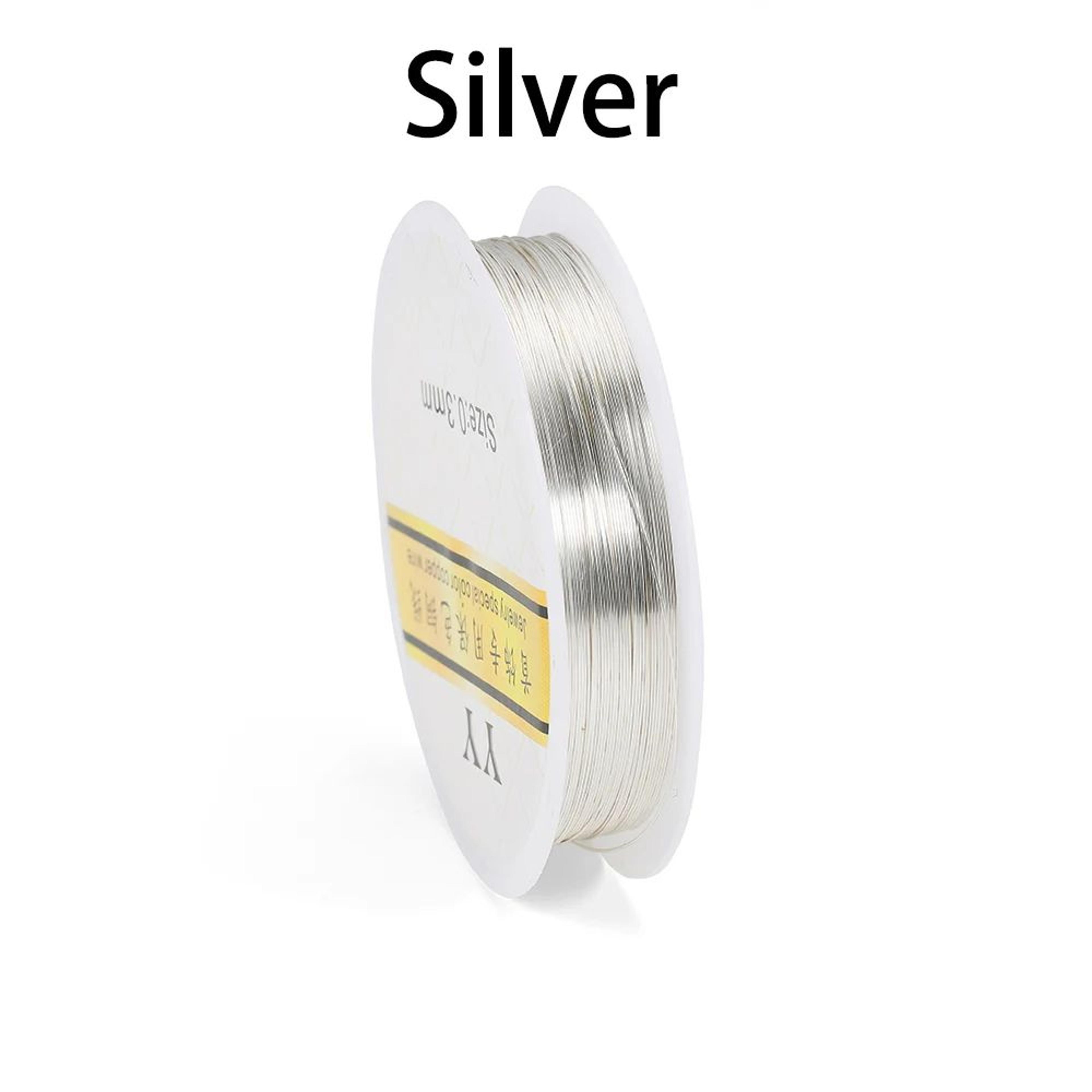 GoldPlated Beading Wire Copper Cord Roll 0210mm For DIY Jewelry Making 7
