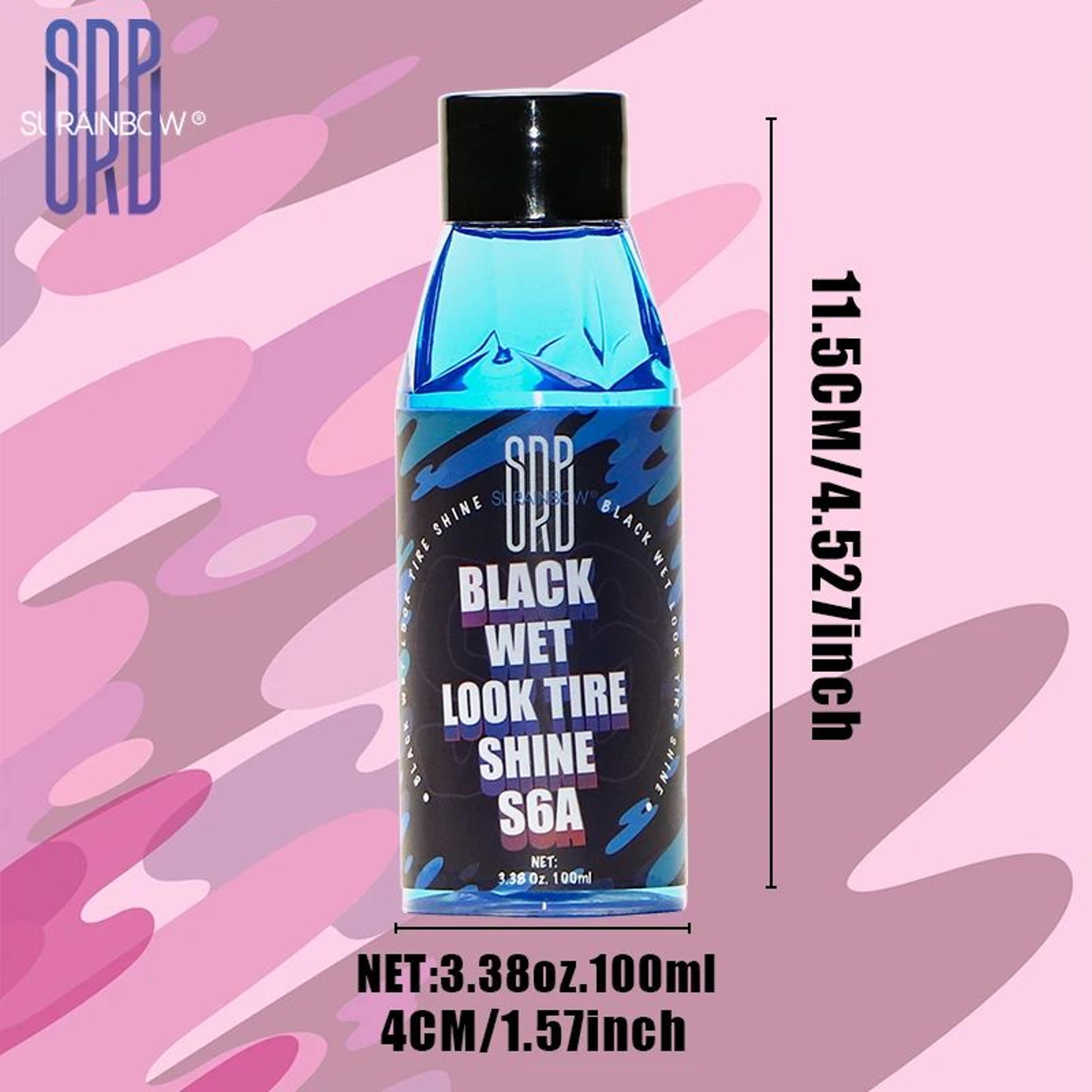 Wet Look Tire Shine Spray With UV Protection  Clear Coat Wet Look Tire Dressing For Tires Vinyl  Pl 1
