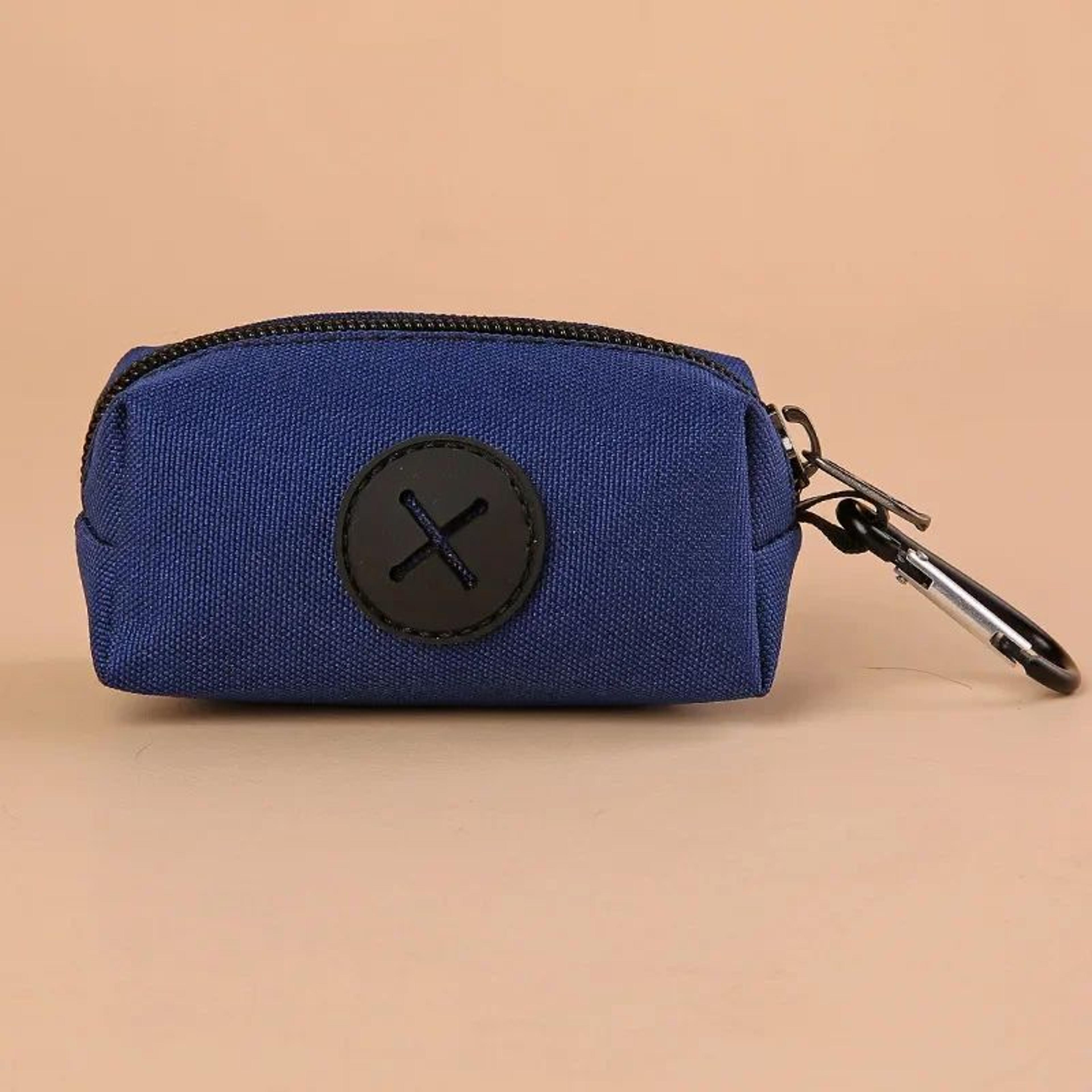 Canvas Dog Poop Bag Holder With Carabiner Clip  Durable Poop Bag Dispenser For OntheGo Walks 7