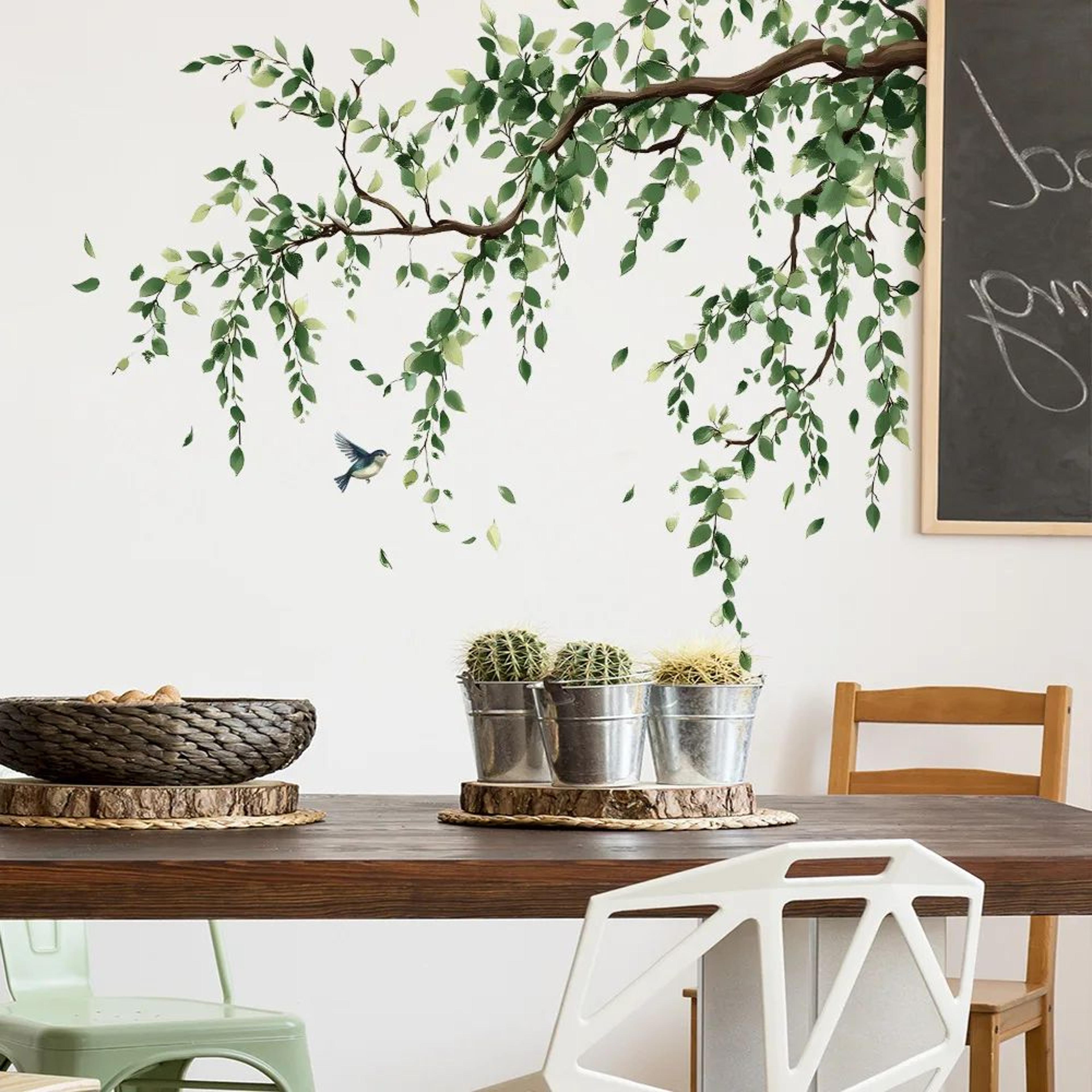 NatureScape Tree Wall Decor  Removable Wall Decals For Living Room  Bedroom  Large Removable Wall S 2