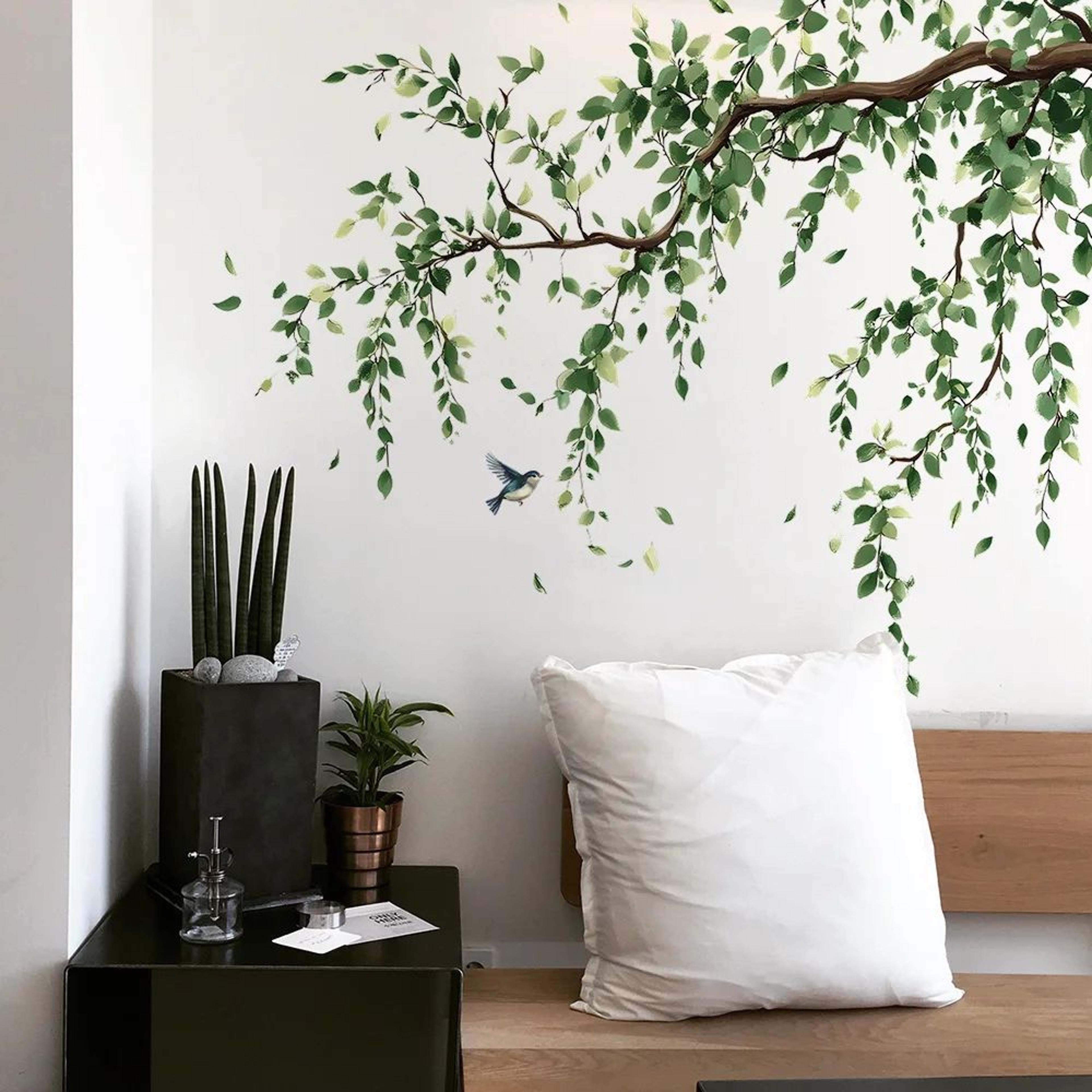 NatureScape Tree Wall Decor  Removable Wall Decals For Living Room  Bedroom  Large Removable Wall S 4
