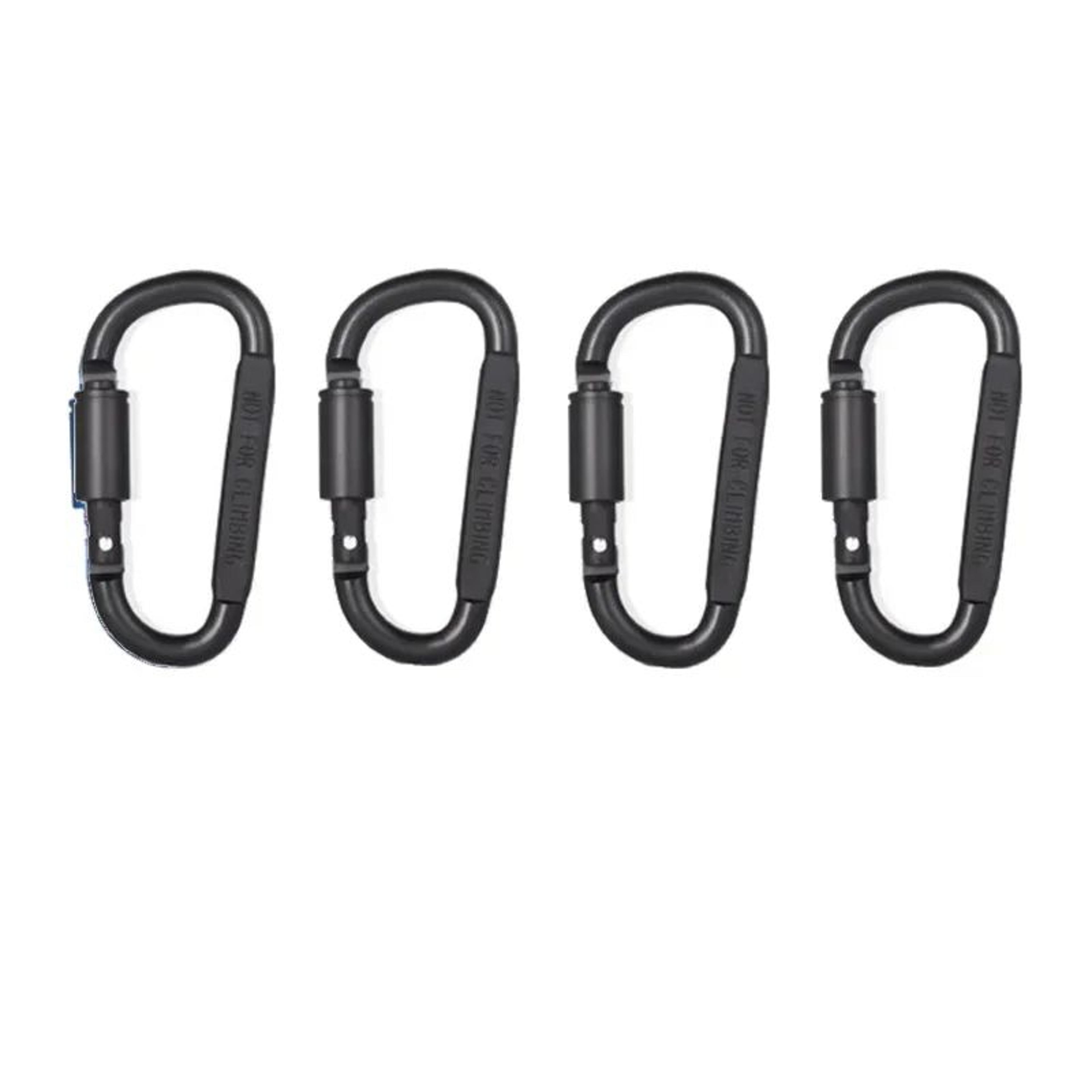 Aluminum Keychain Carabiner Clip Set For EDC Camping  Everyday Carry 46 PCS 7