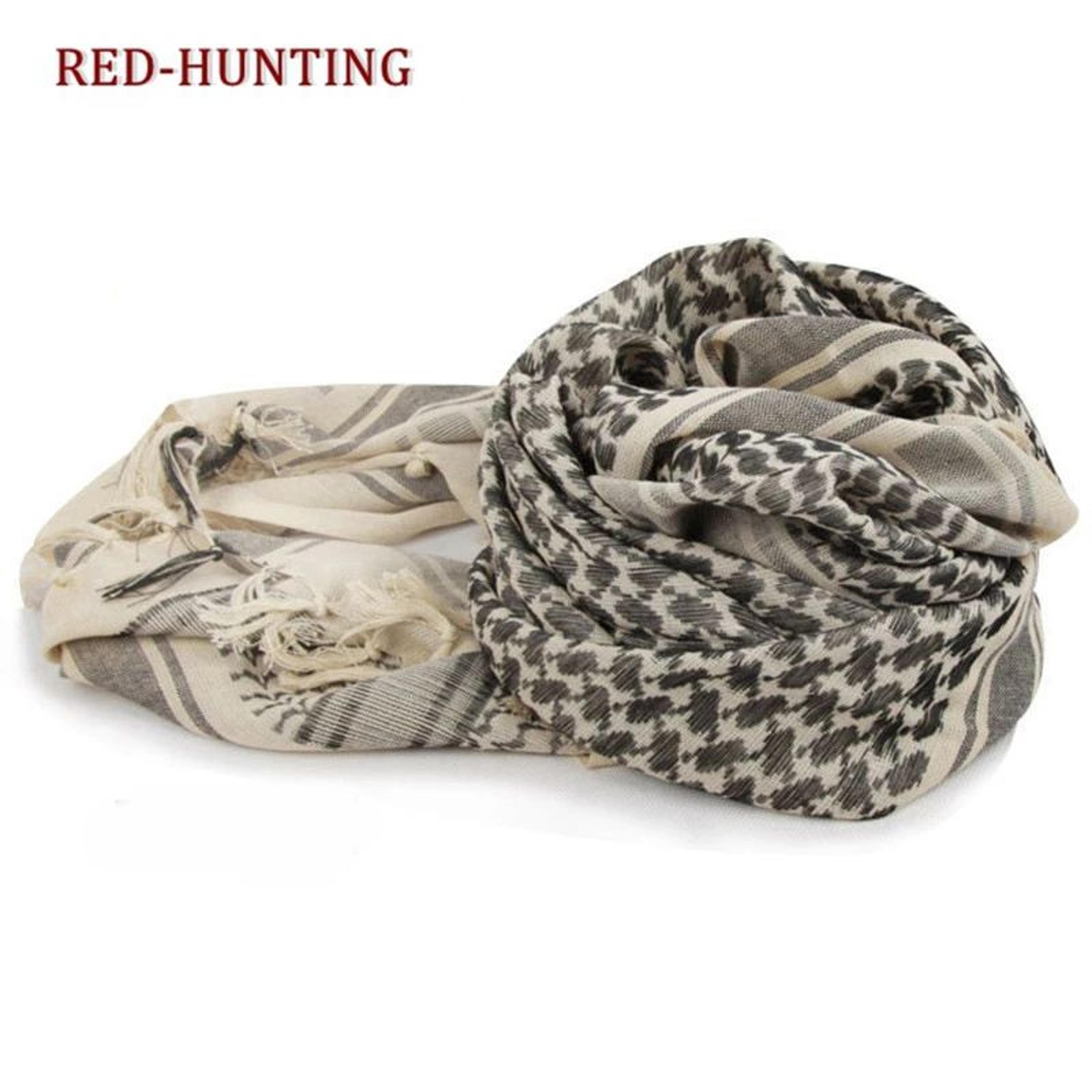 Tactical Shemagh Scarf  Premium Desert Keffiyeh Head  Neck Wrap For Outdoor Military  HuntingTactic 4