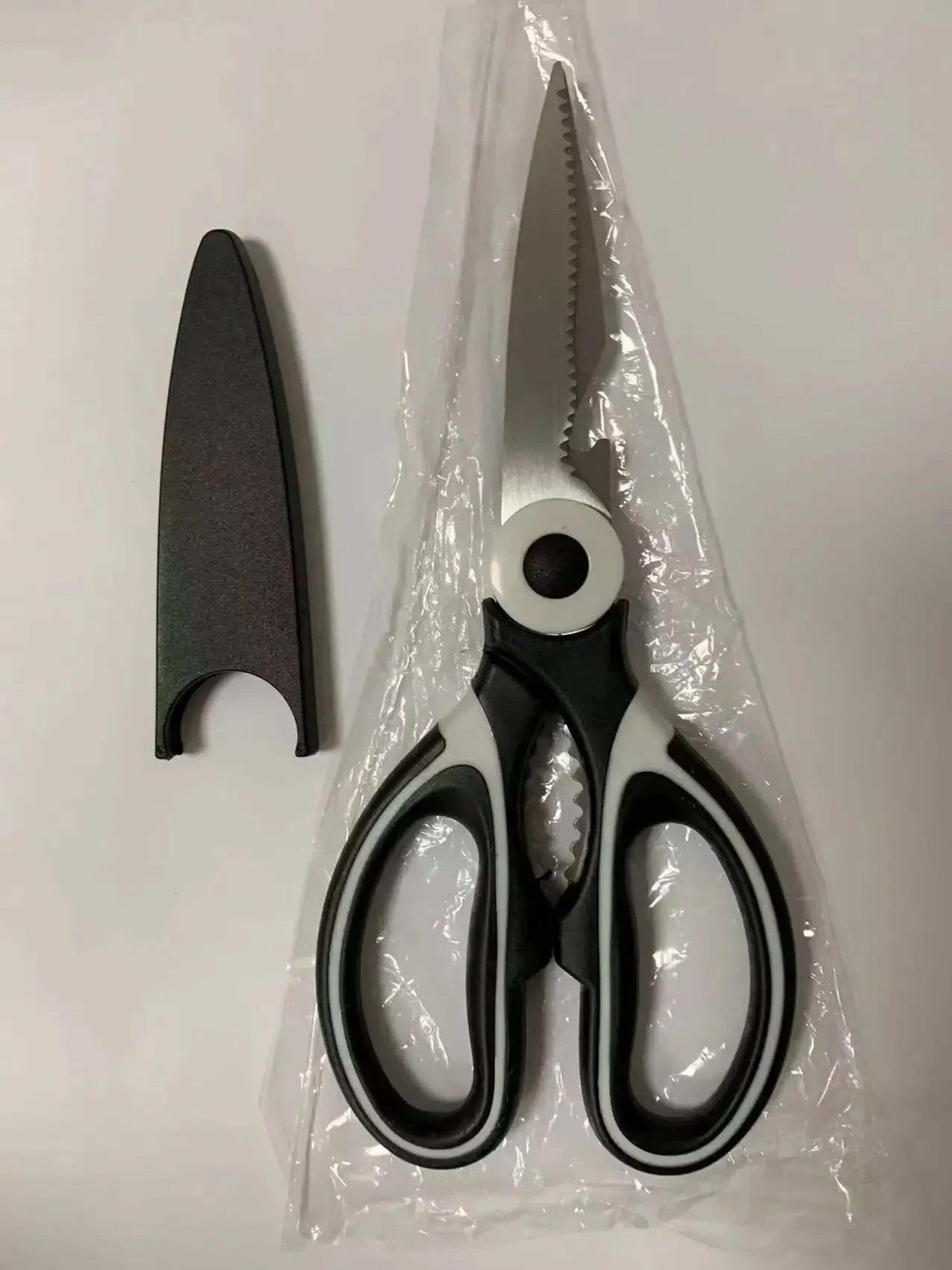 Heavy Duty Stainless Steel Kitchen Shears For Poultry Fish  Bone Cutting 5
