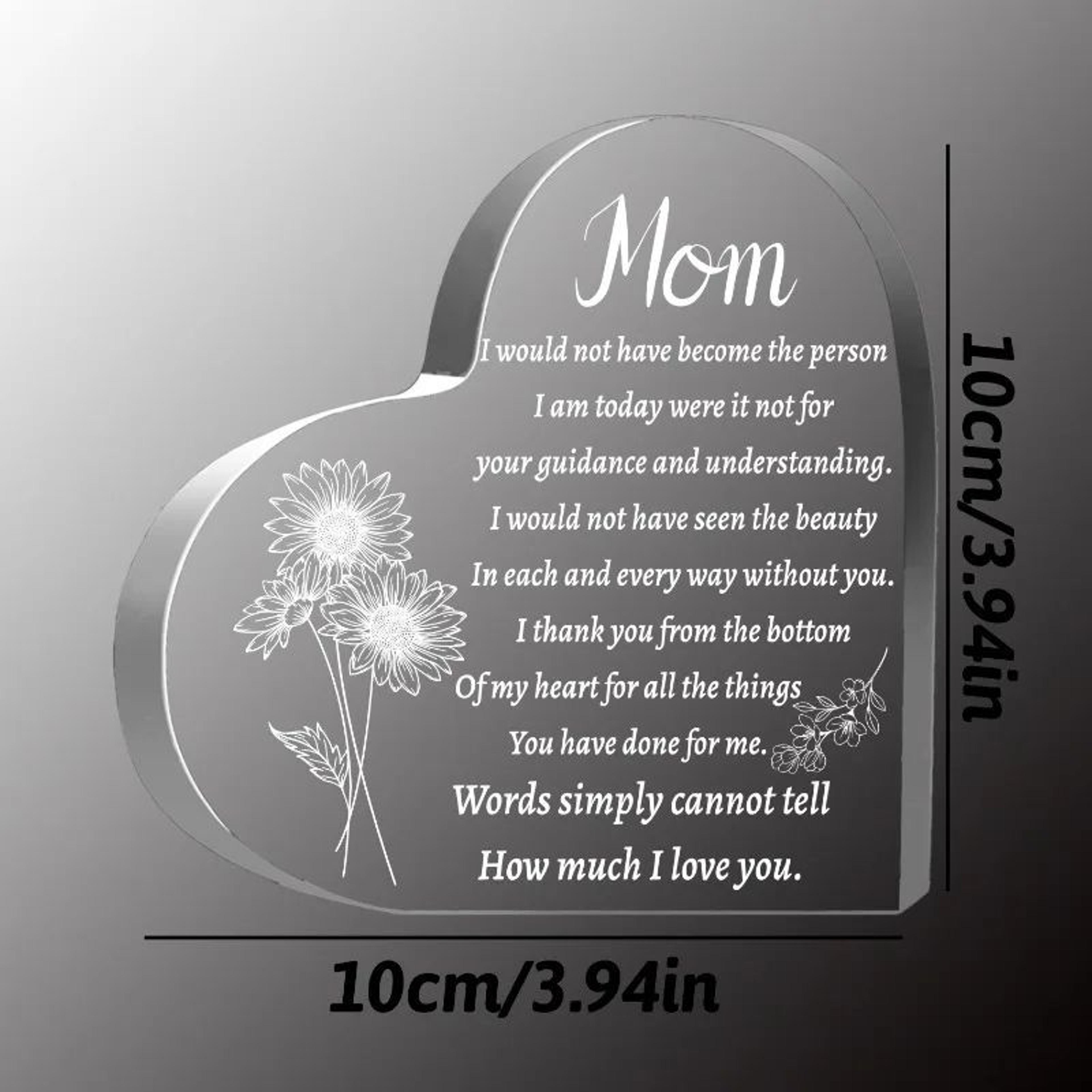 Butterfly Grandma Plaque  Acrylic Keepsake Gift From Granddaughter 2