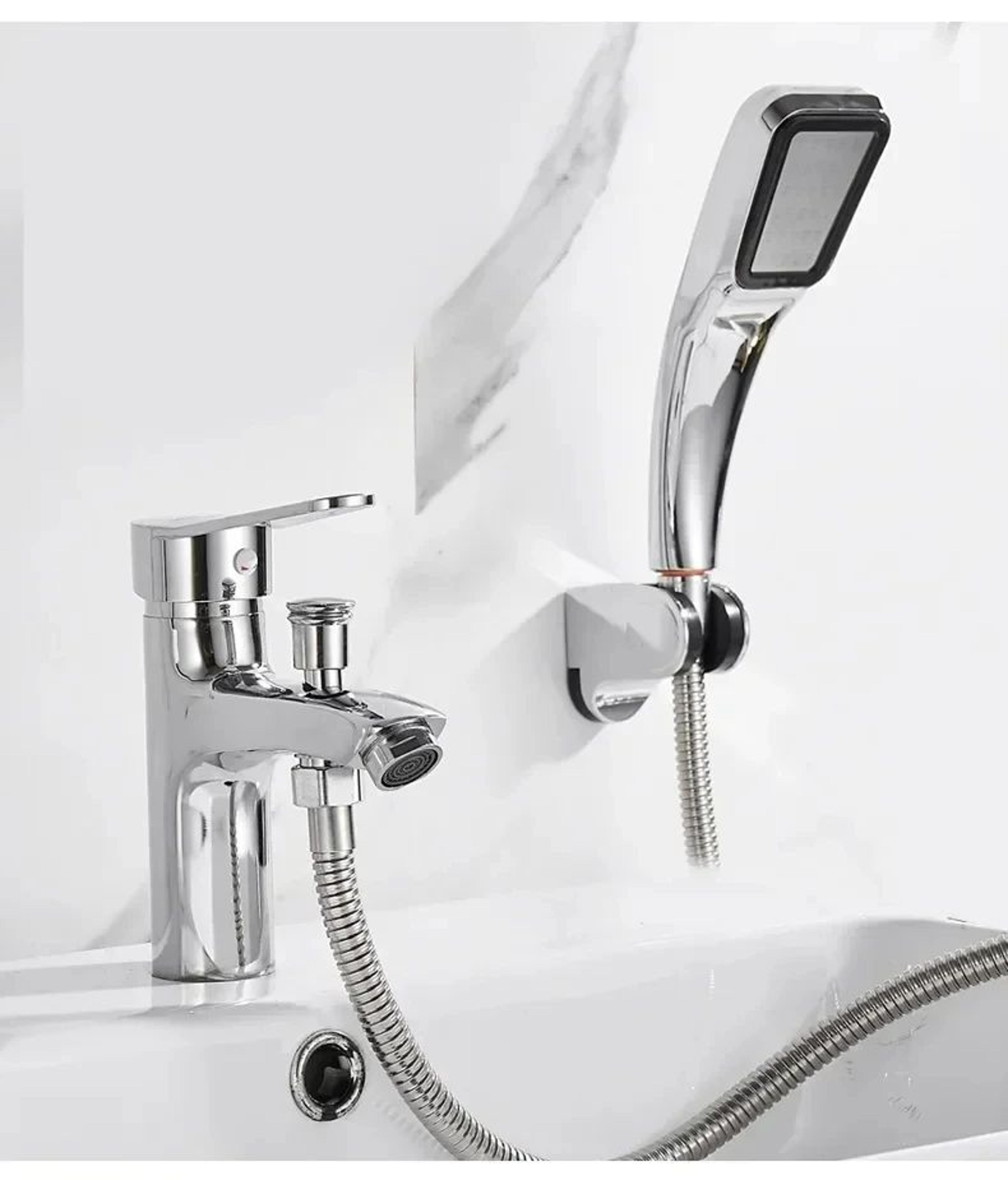 Premium Modern Basin Tap  Bathroom Sink Faucet With Single Hole Faucet Design  Multifunction Shower 2