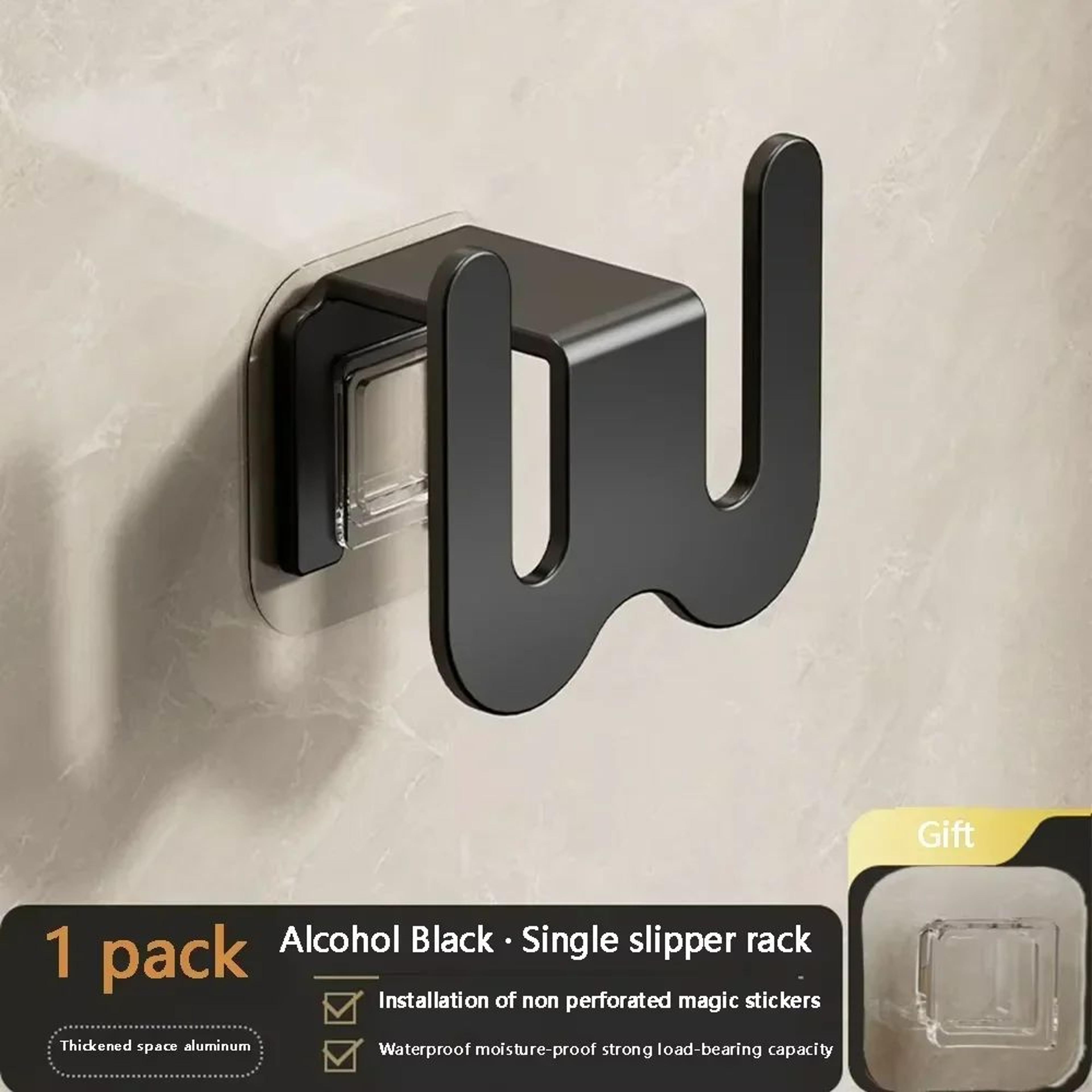 Wall Mounted Shoe Storage Rack With Drainage  SpaceSaving Bathroom Slipper Holder 7