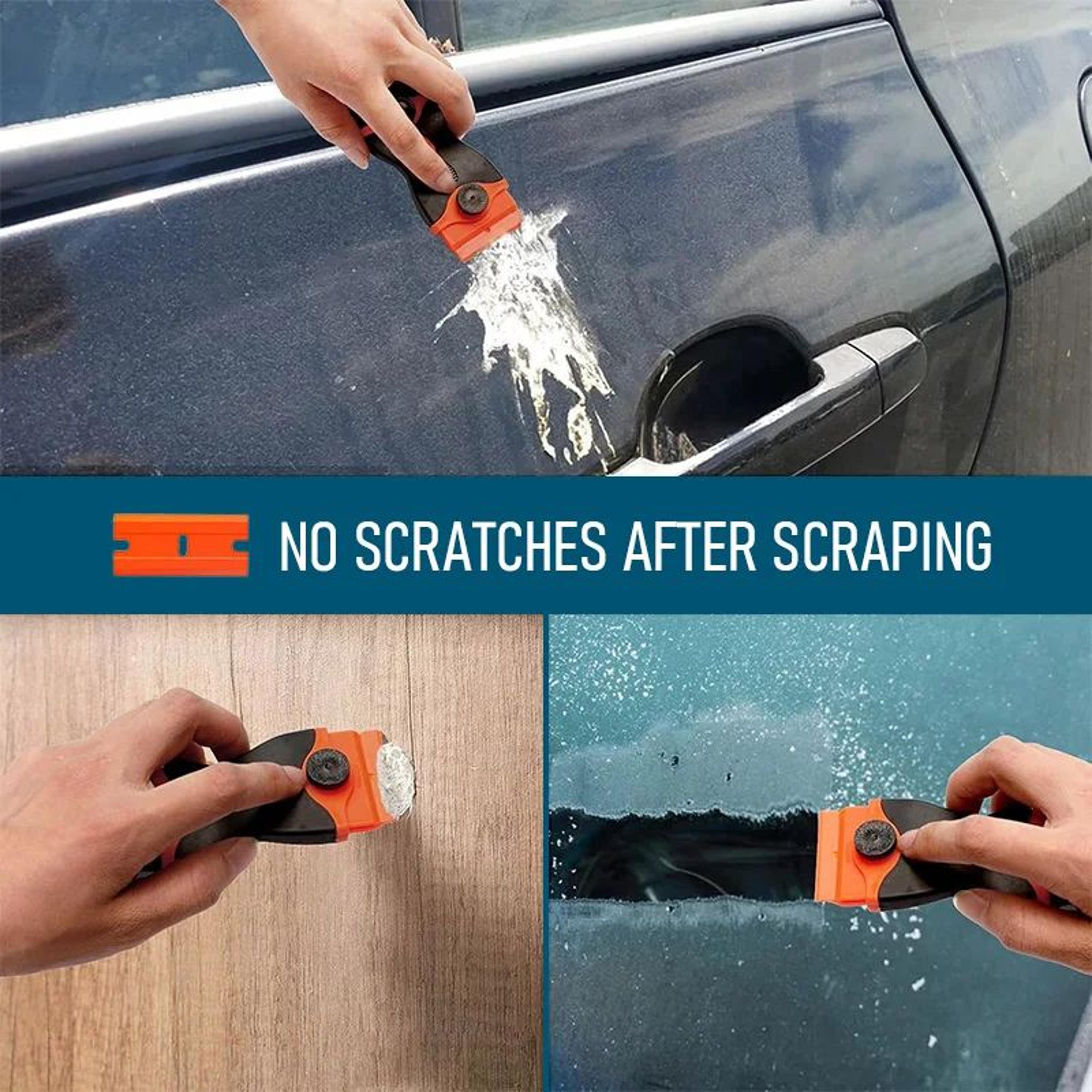 CrystalClear Pro Car Window Scraper  Sticker Remover Tool 2